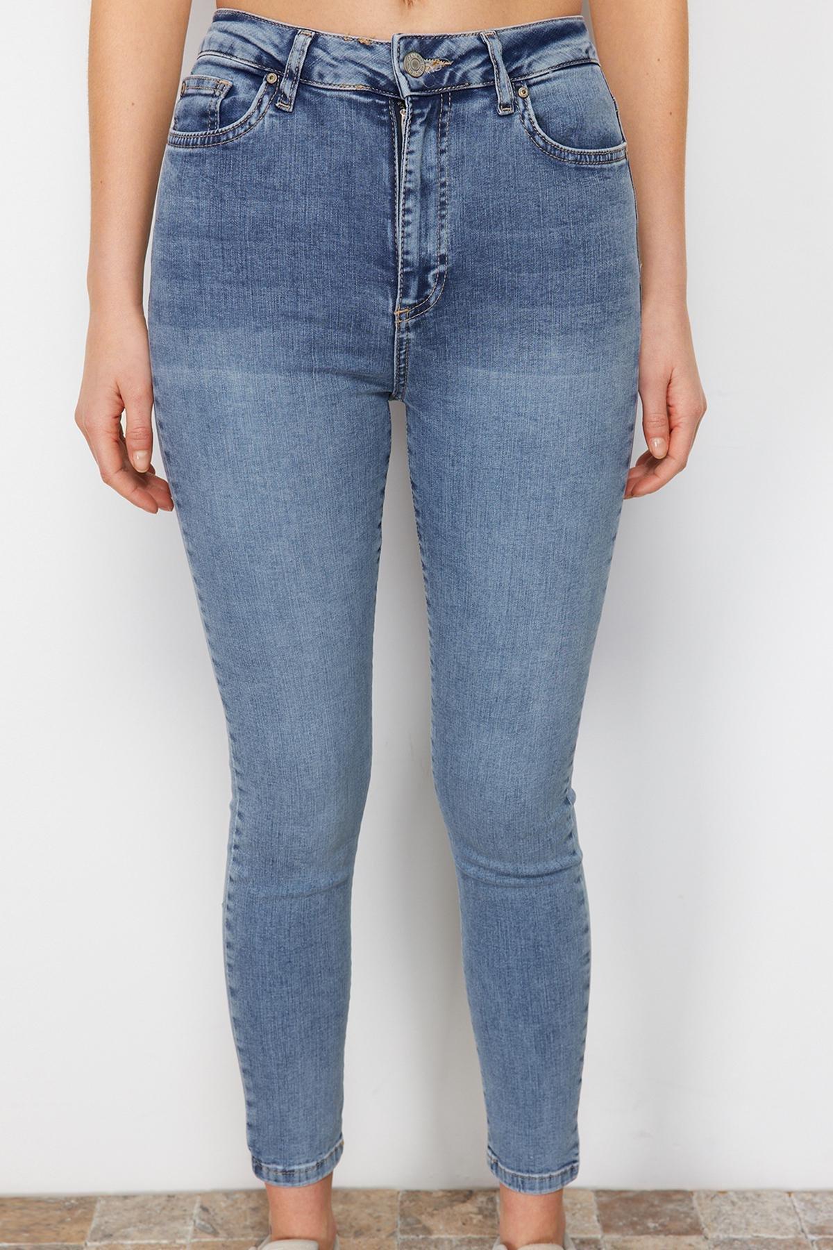 Blue Skinny Jeans, , large image number 6