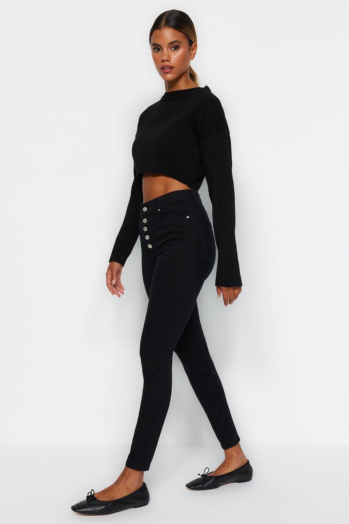 Black Skinny Jeans, , large image number 2