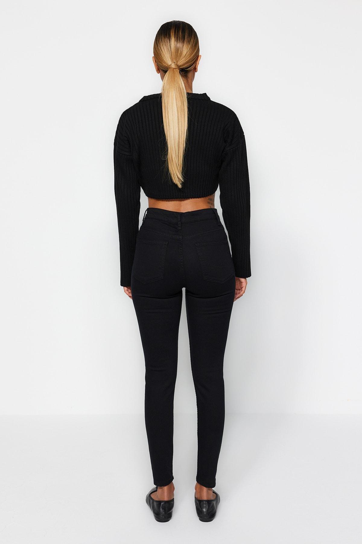 Black Skinny Jeans, , large image number 5