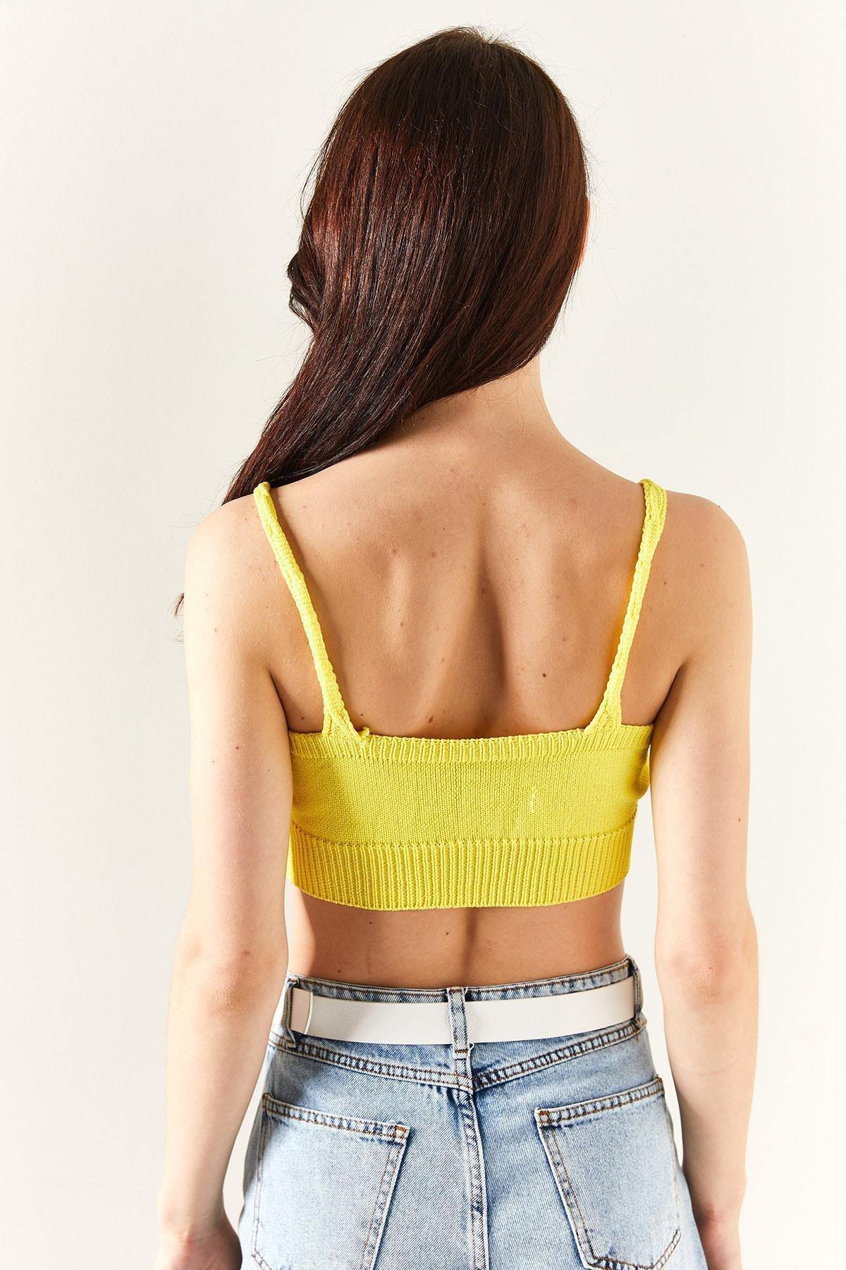 Olalook - Yellow Fitted Blouse