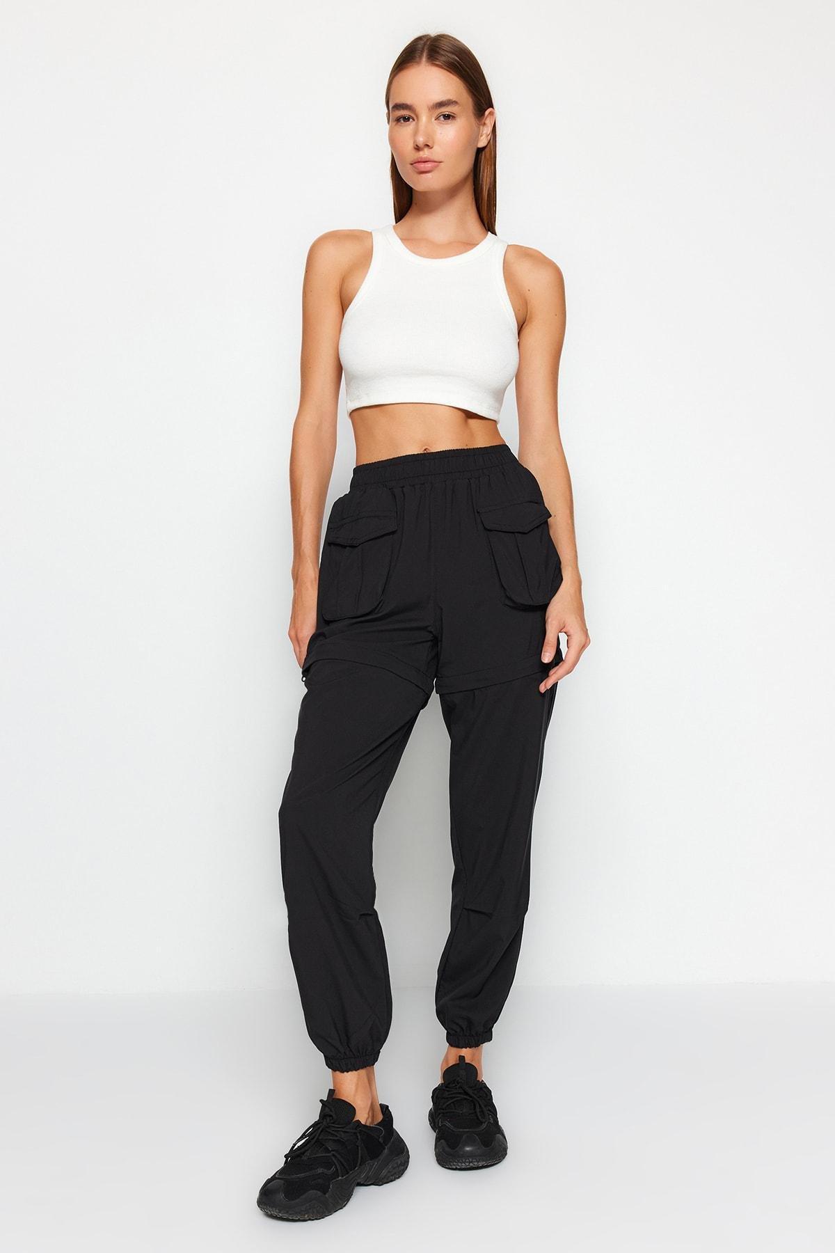 Black Convertible Shorts, , large image number 2