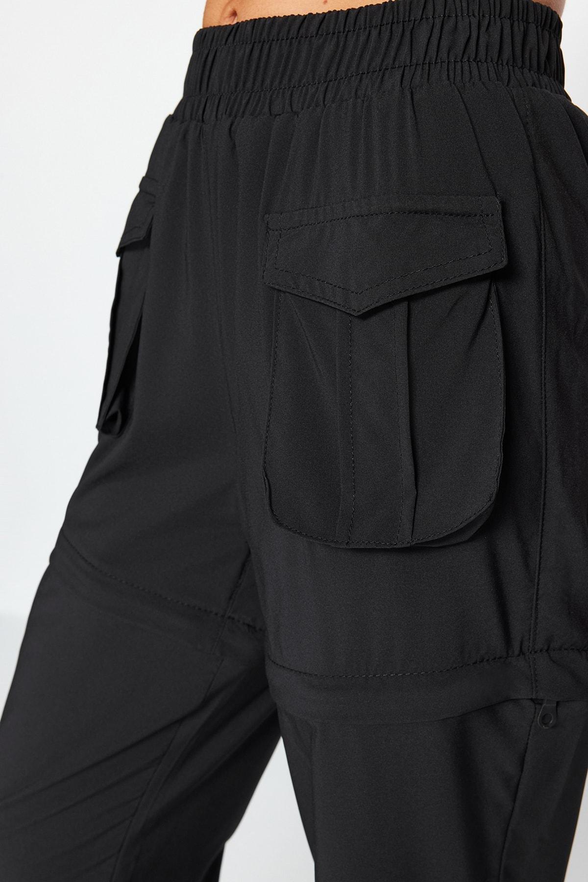 Black Convertible Shorts, , large image number 5