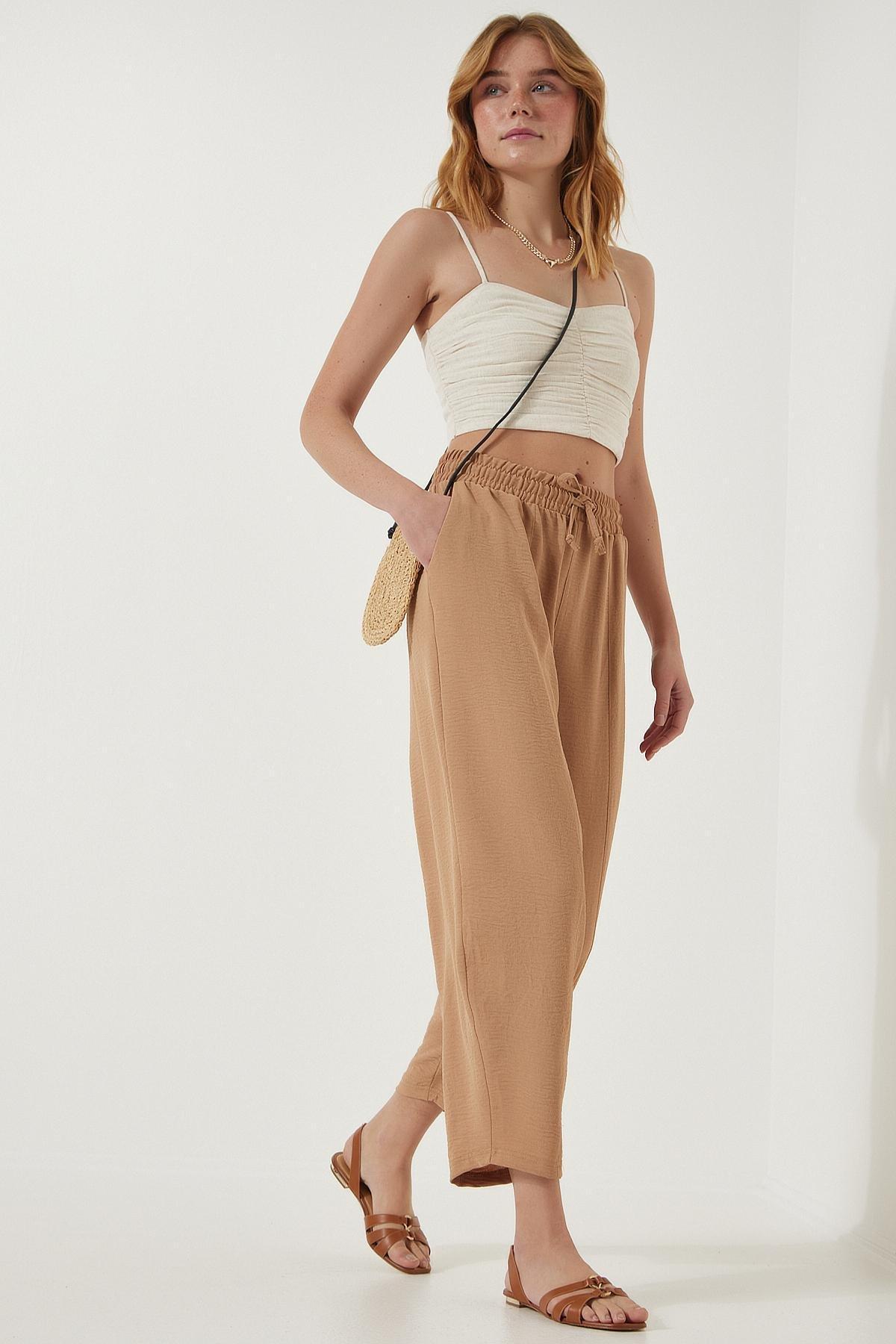 Beige Shalwar Trousers, , large image number 0