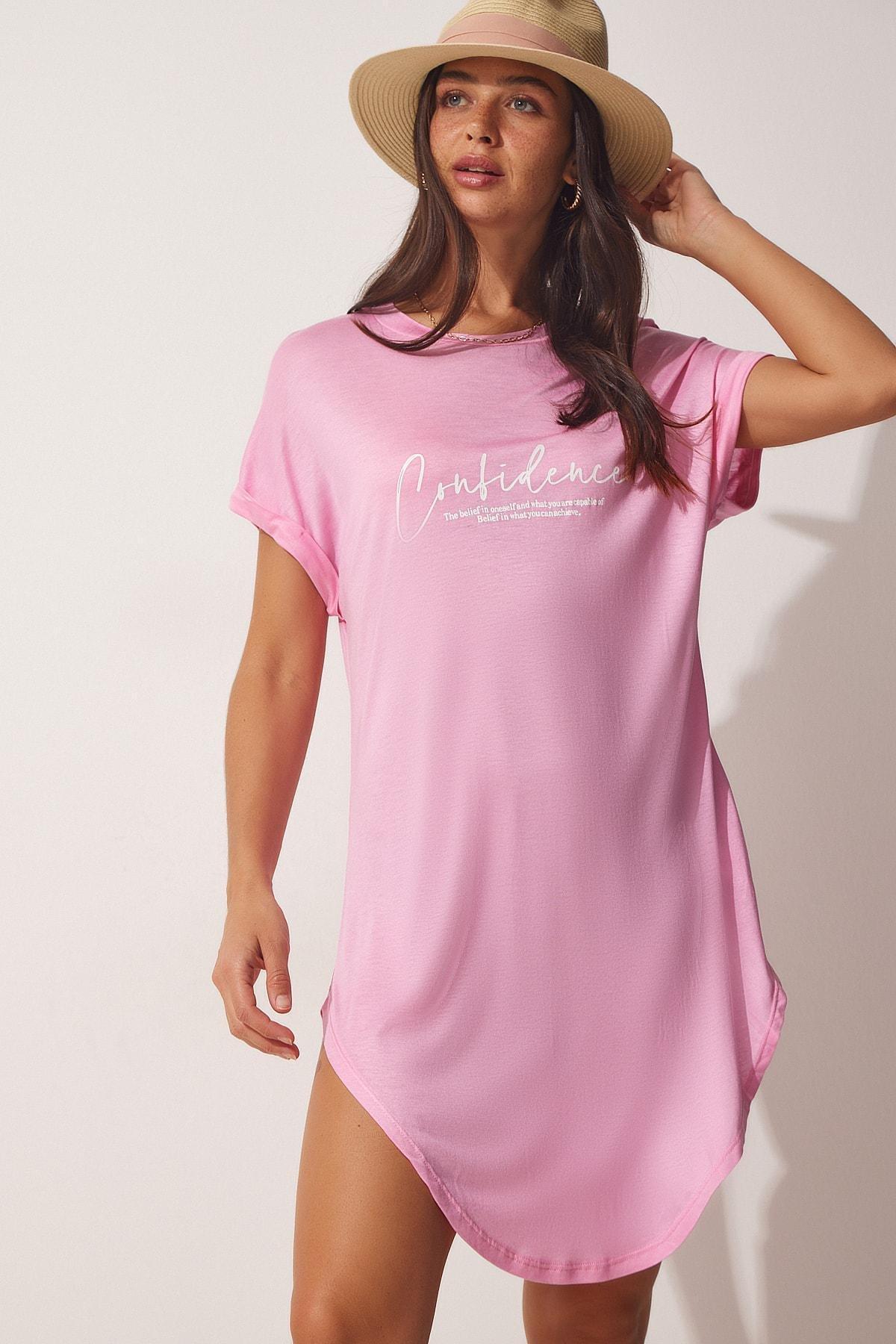Pink Oversize T-Shirt, SUGAR PINK, large image number 0