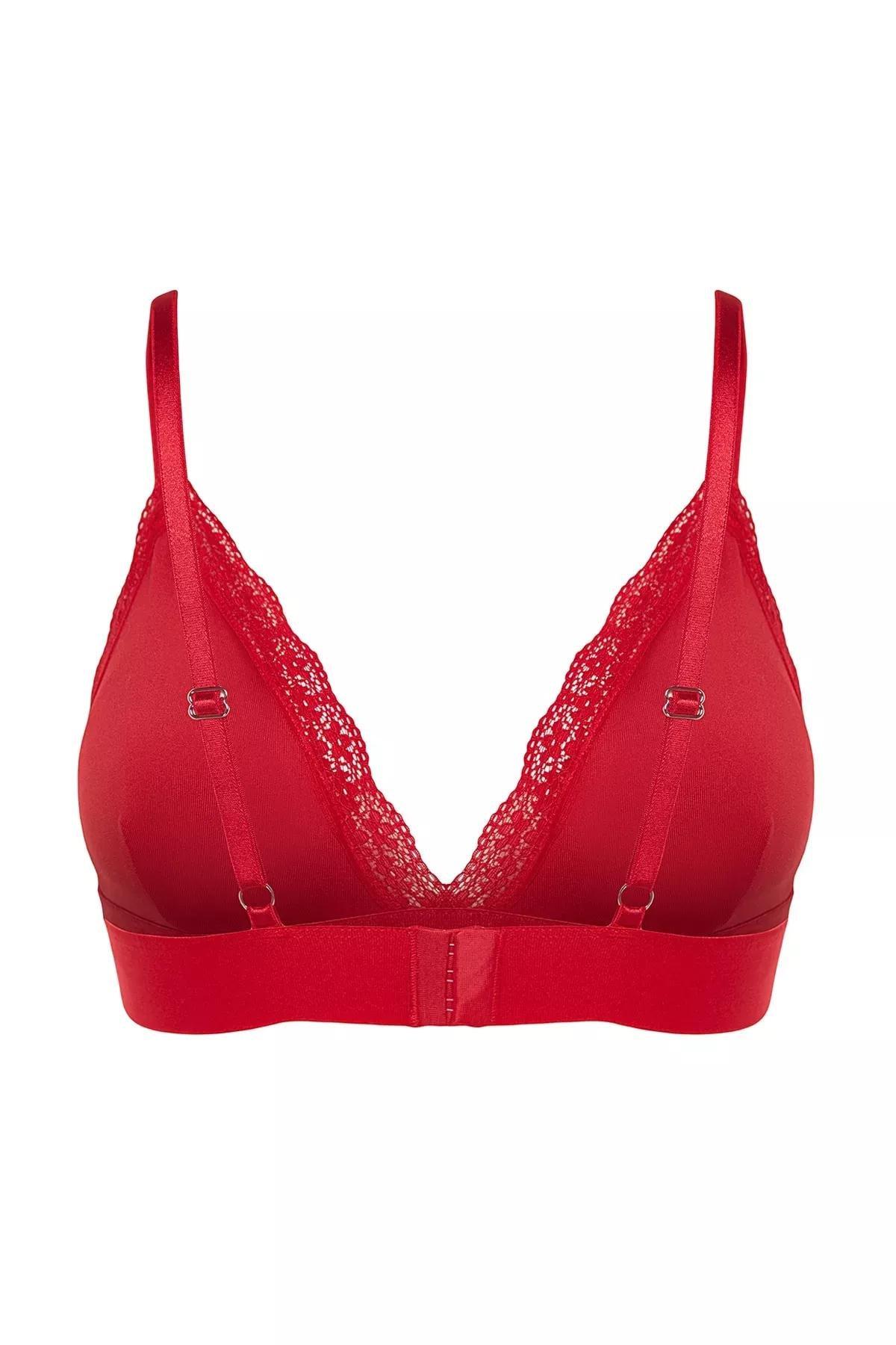 Red Micro Cap Bra, Red, large image number 7