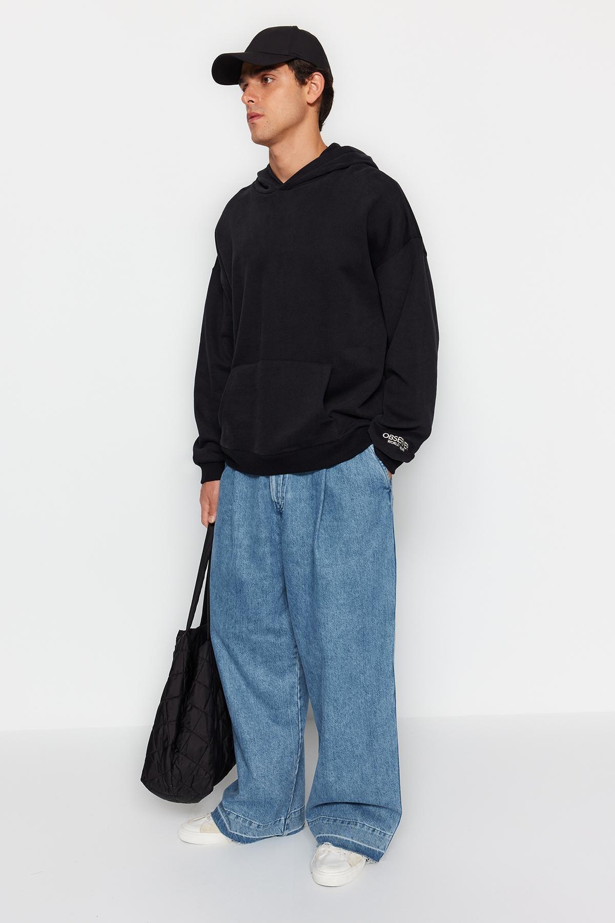 Black Limited Edition Oversize Hoodie, , large image number 0