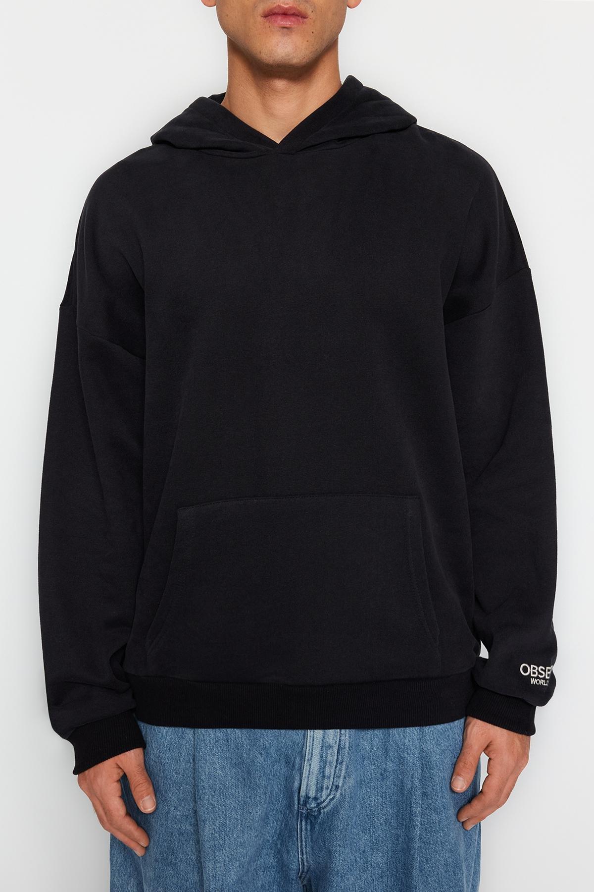 Black Limited Edition Oversize Hoodie, , large image number 3