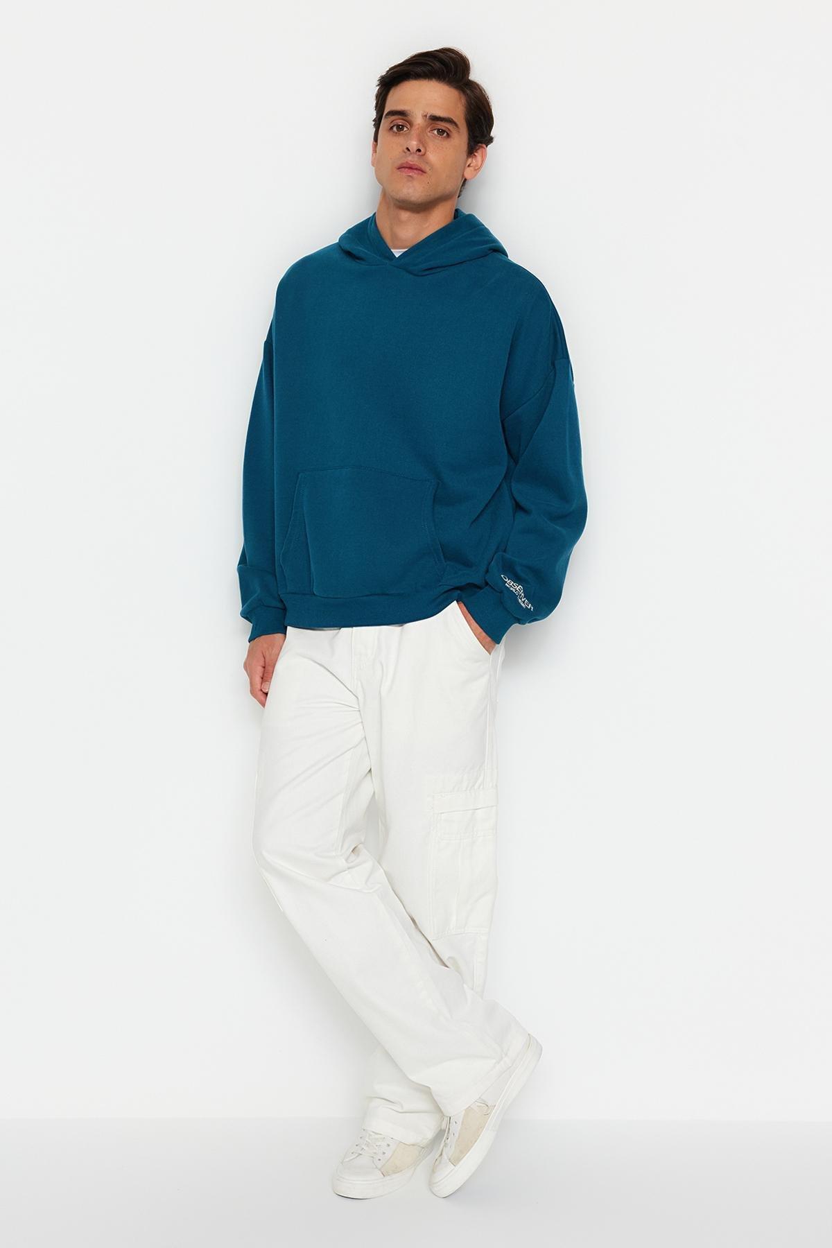 Blue Limited Edition Oversize Hoodie, , large image number 2