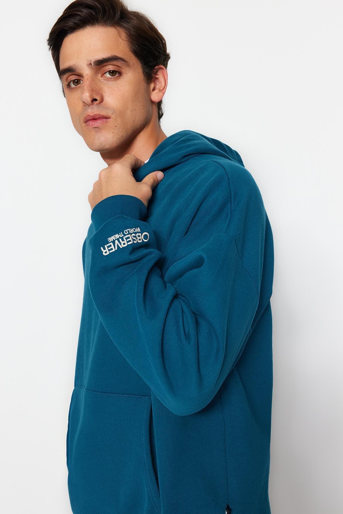 Blue Limited Edition Oversize Hoodie, , large image number 3