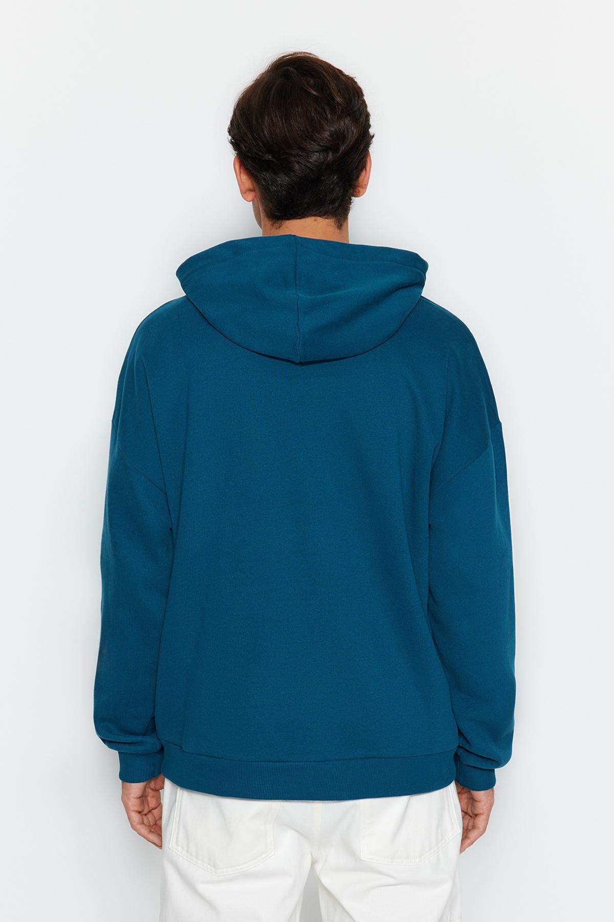 Blue Limited Edition Oversize Hoodie, , large image number 5