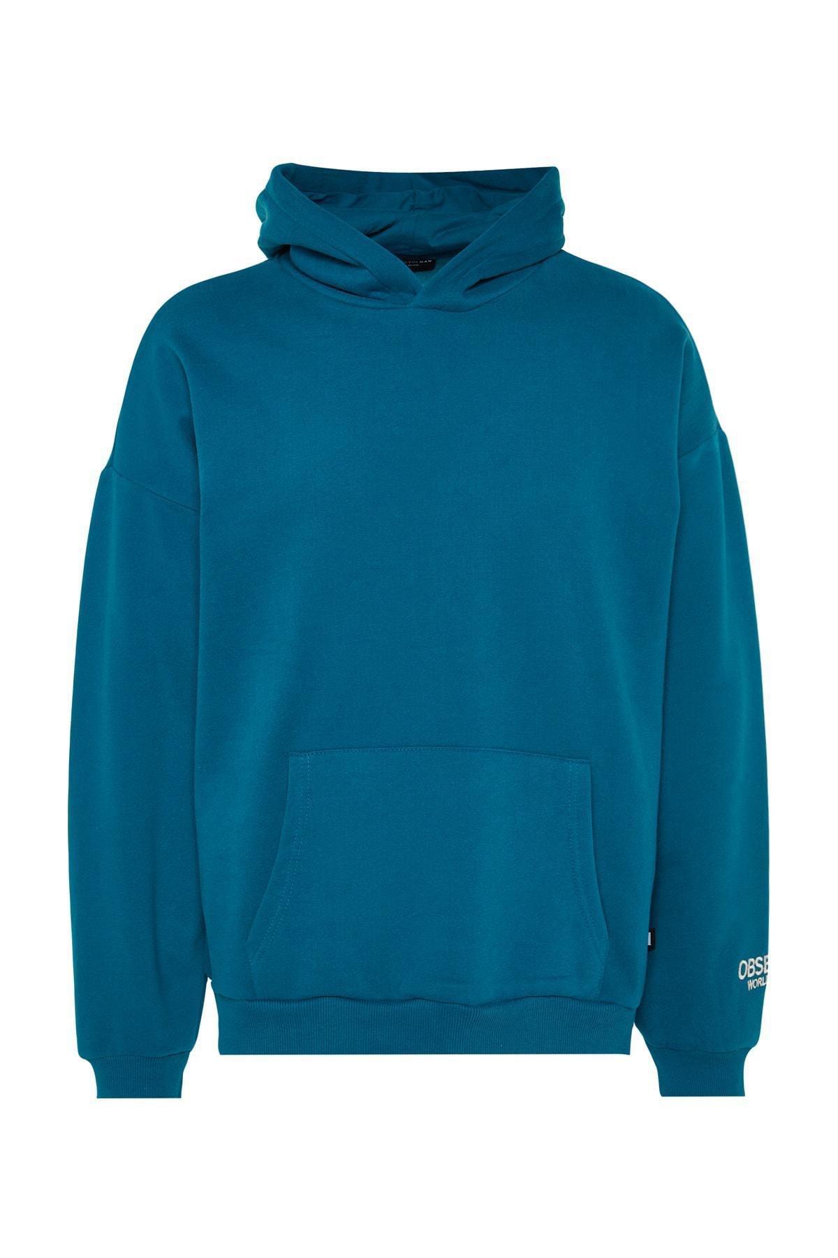 Blue Limited Edition Oversize Hoodie, , large image number 6