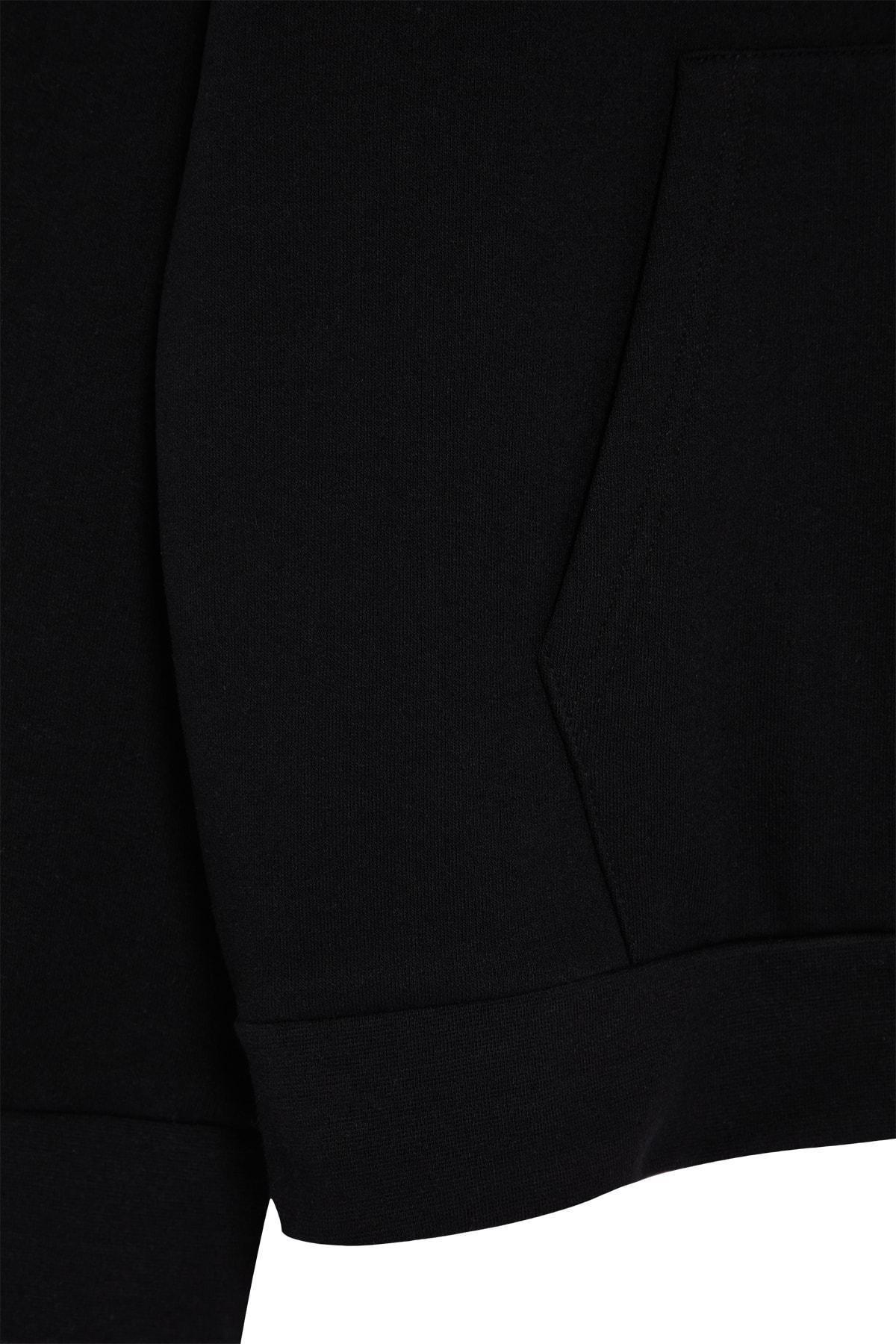 Black Plus Size Oversized Sweater, , large image number 6