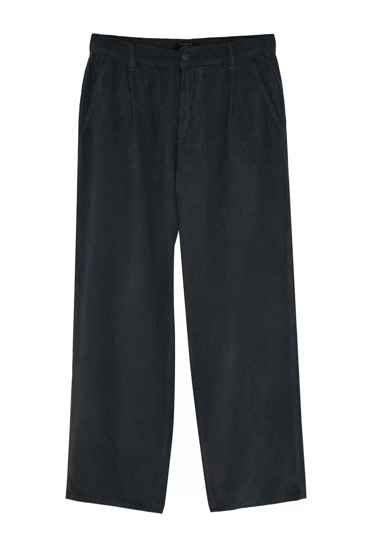 Brown Limited Edition Wide Leg Pants, Anthracite, large image number 6