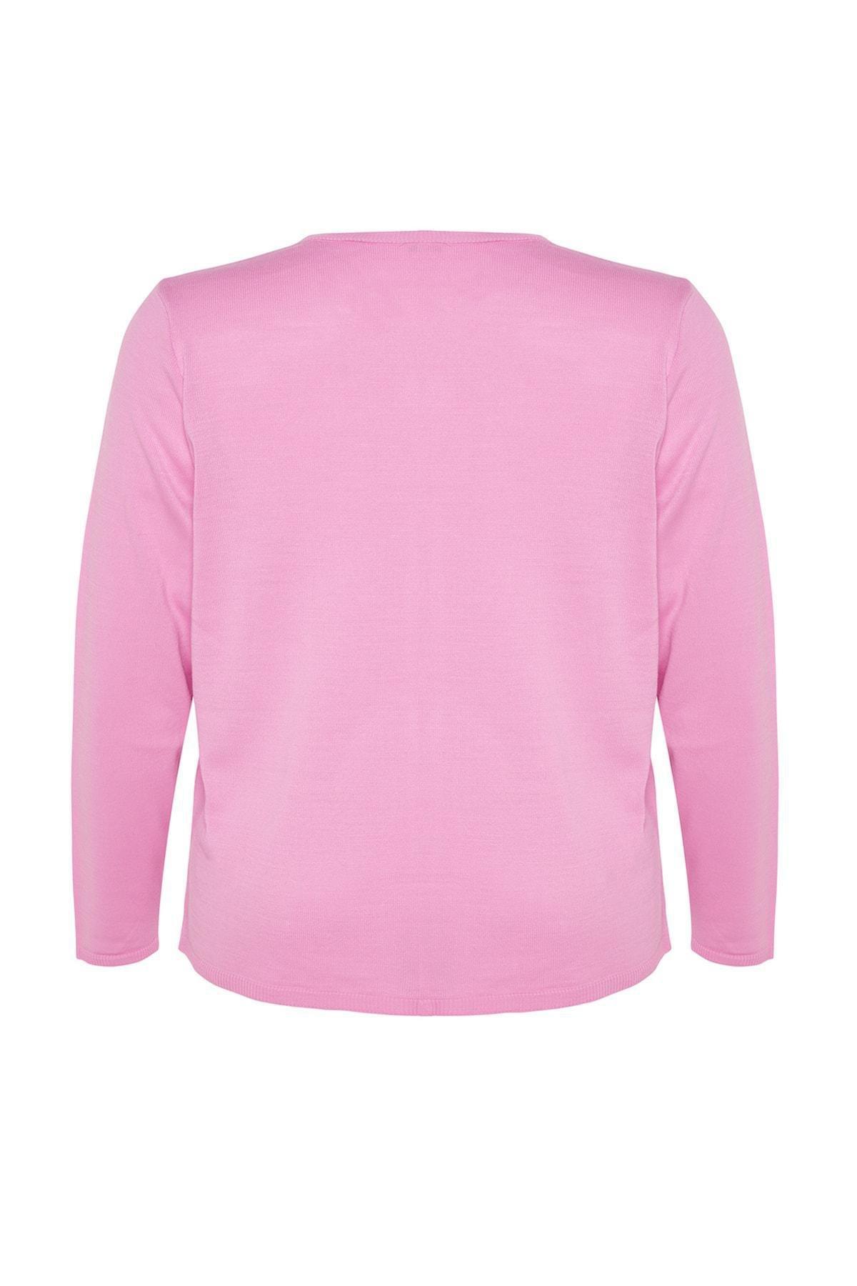 Trendyol - Pink Knitted Cardigan