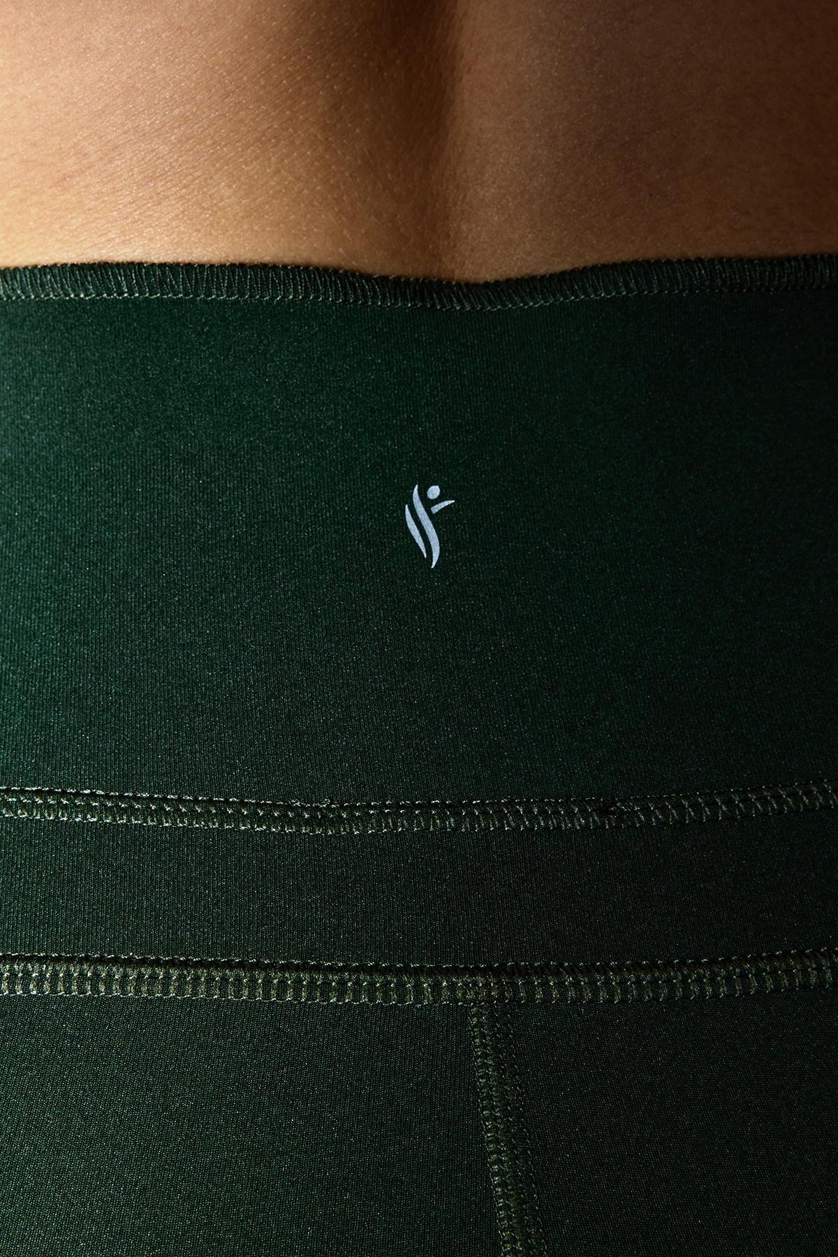 Green Full Length Sports Leggings, , large image number 1