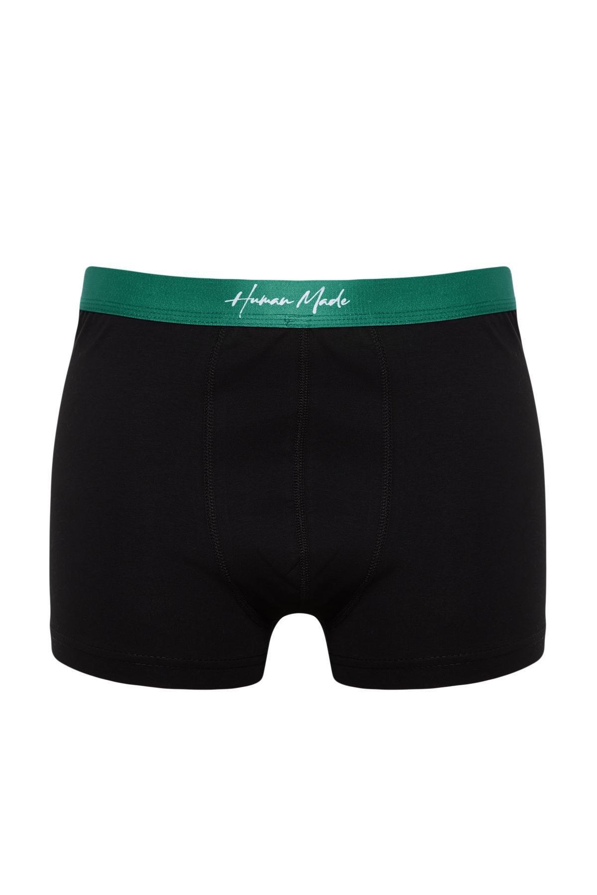 Black Letter Elastic Boxer, Set Of 3, , large image number 1