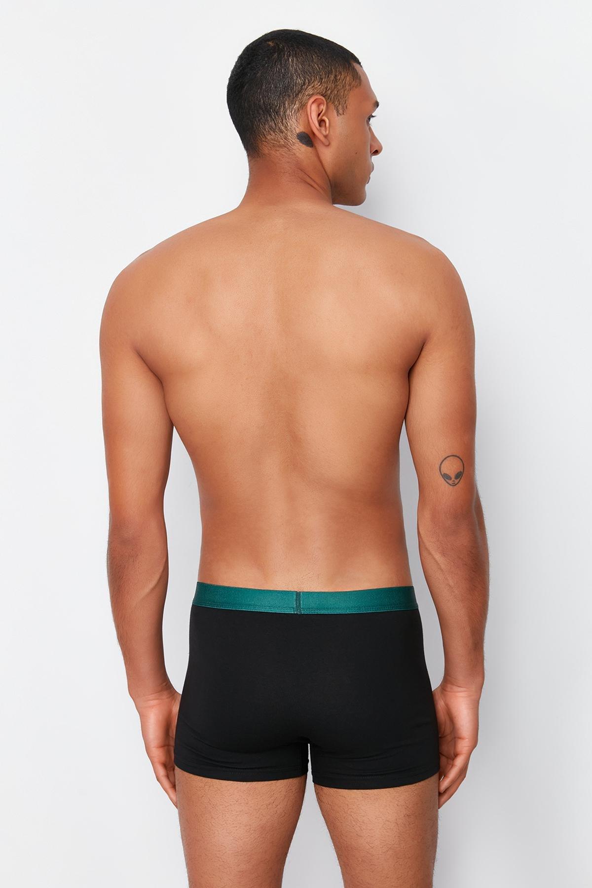 Black Letter Elastic Boxer, Set Of 3, , large image number 2