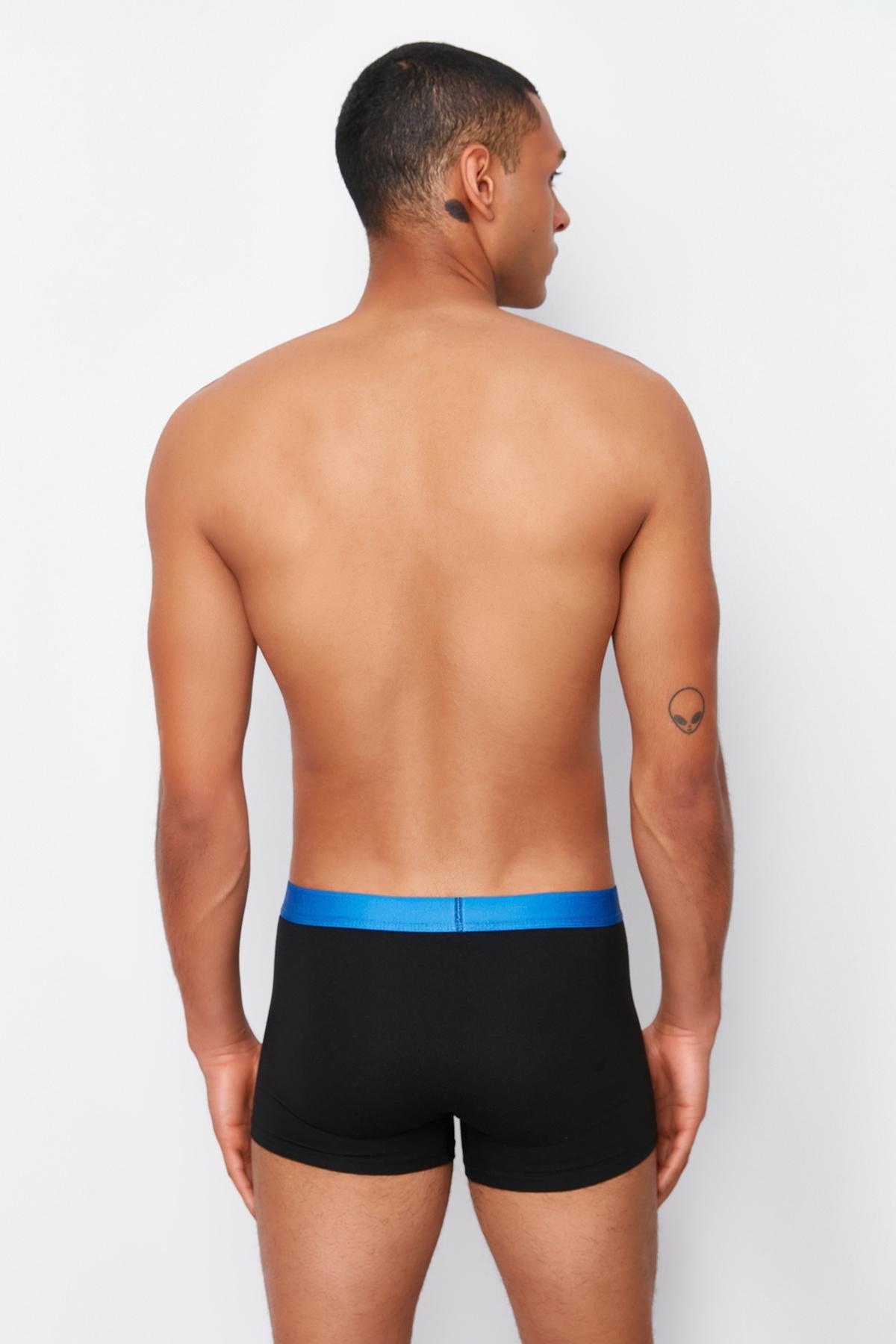 Black Letter Elastic Boxer, Set Of 3, , large image number 6