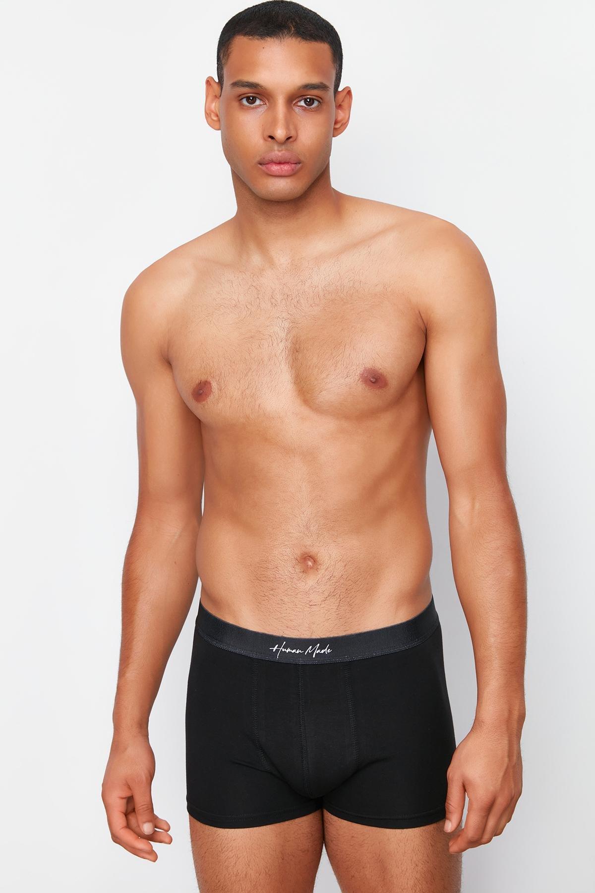 Black Letter Elastic Boxer, Set Of 3, , large image number 8