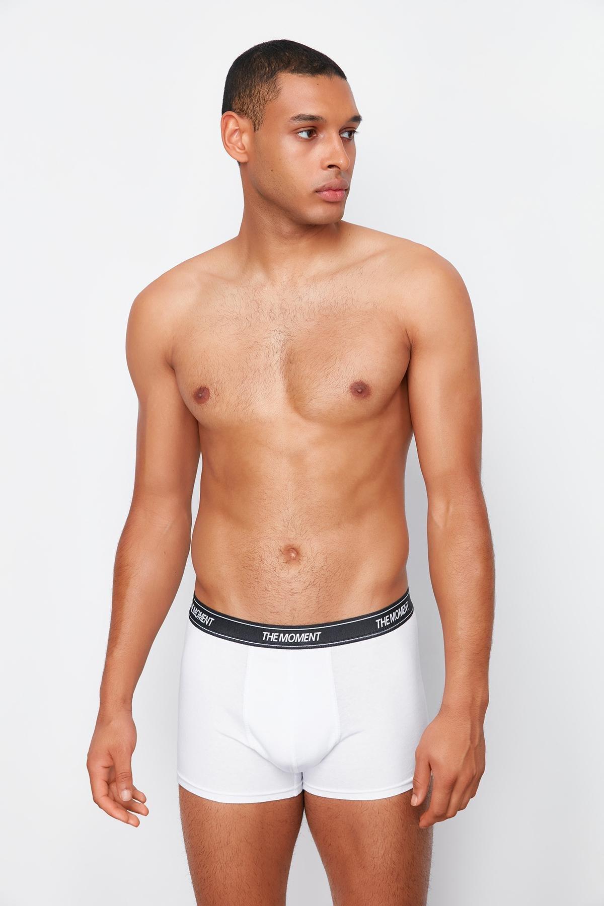 Black Elastic Boxer, Set Of 3, , large image number 0