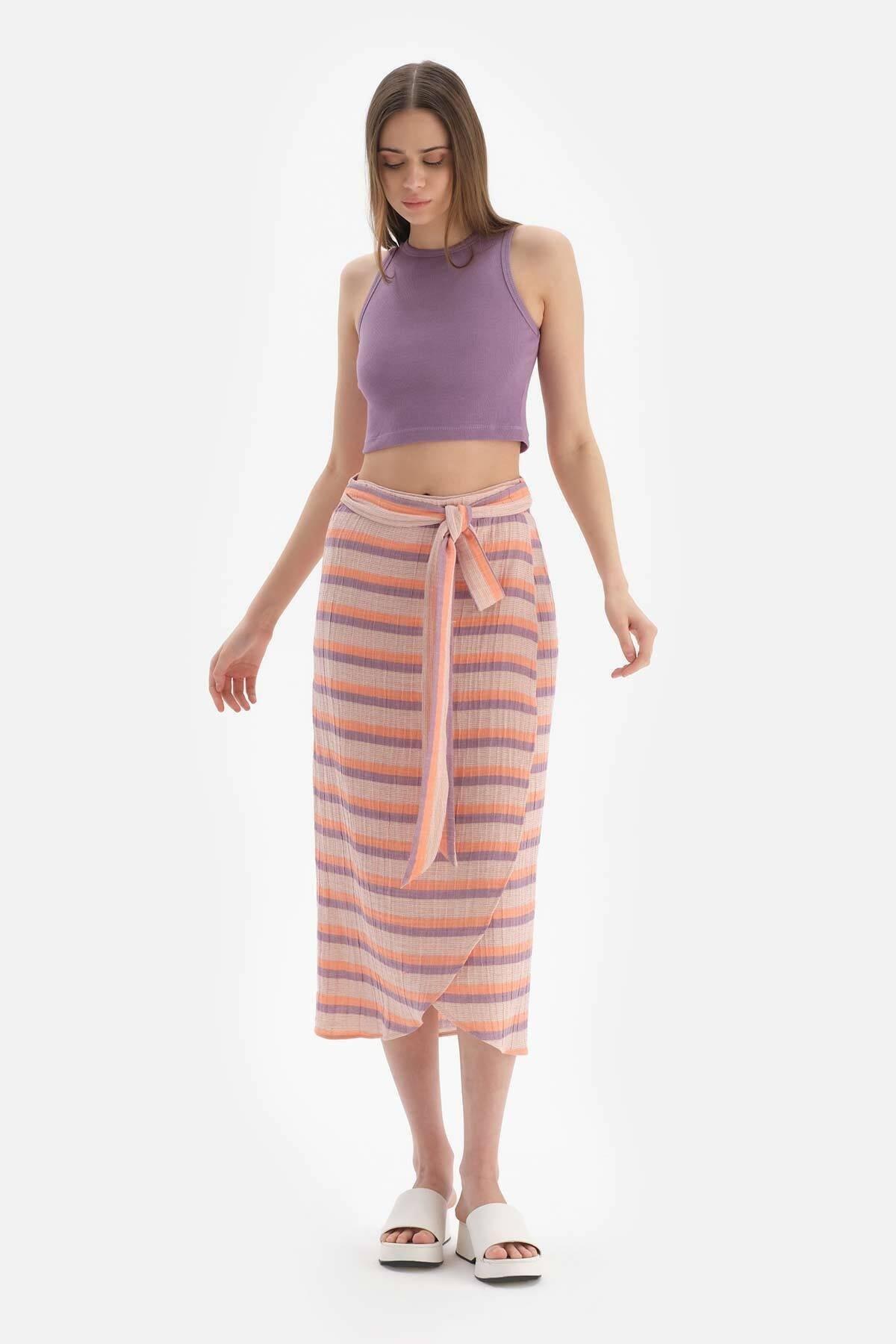 Dagi - Multicolour Tie Skirt