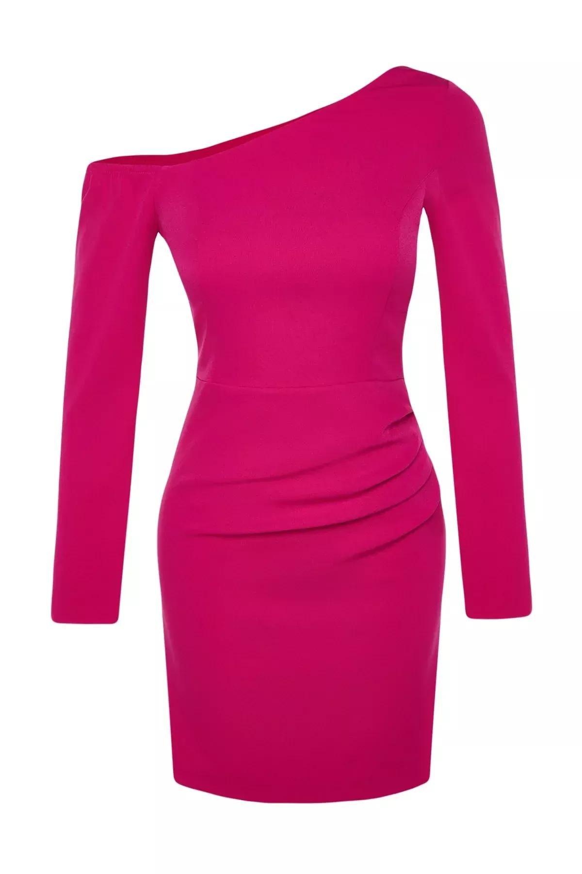 Black Draping Occasionwear Dress, , large image number 11