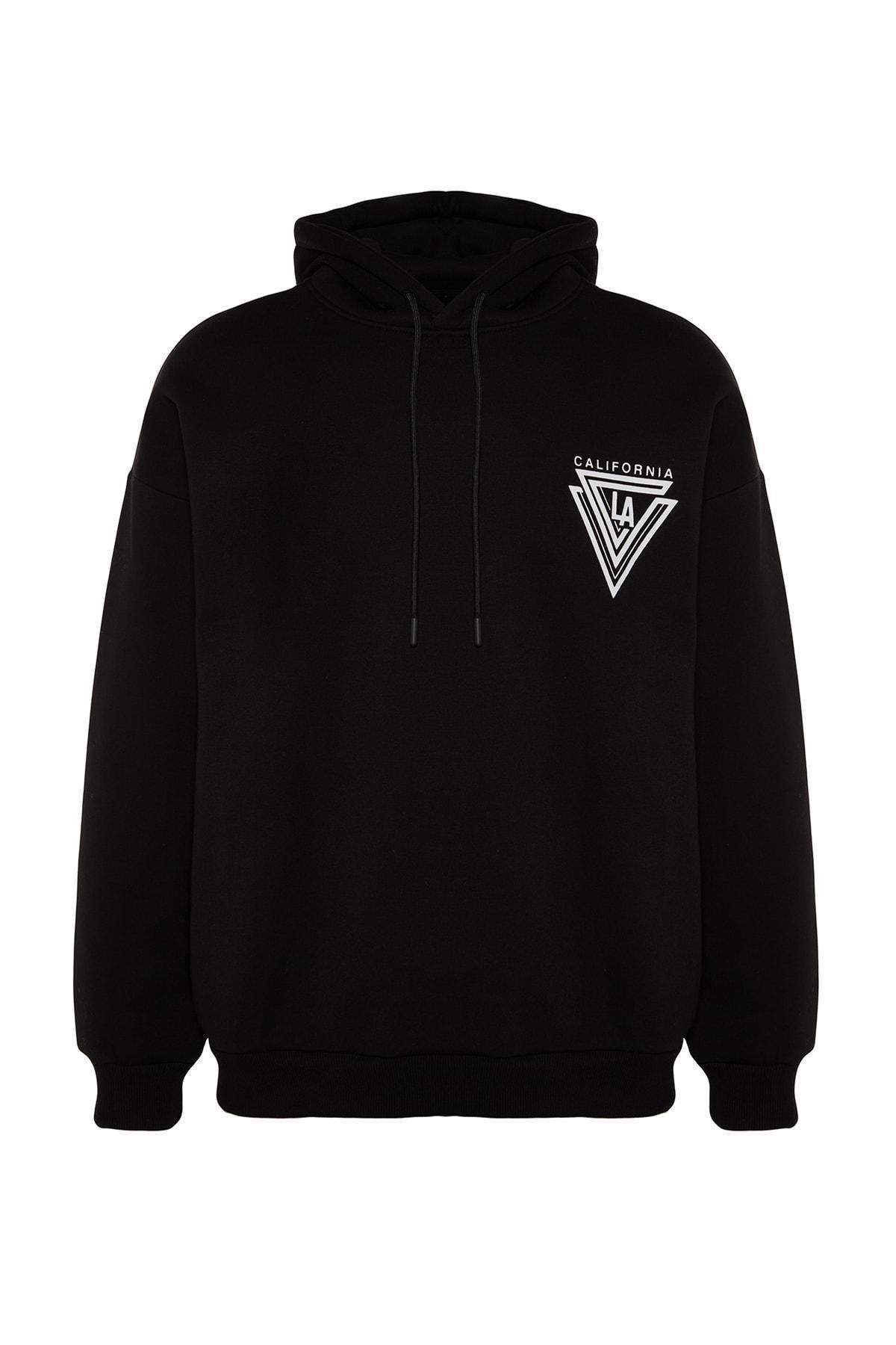 Grey Oversized Fluffy Printed Sweatshirt, , large image number 14