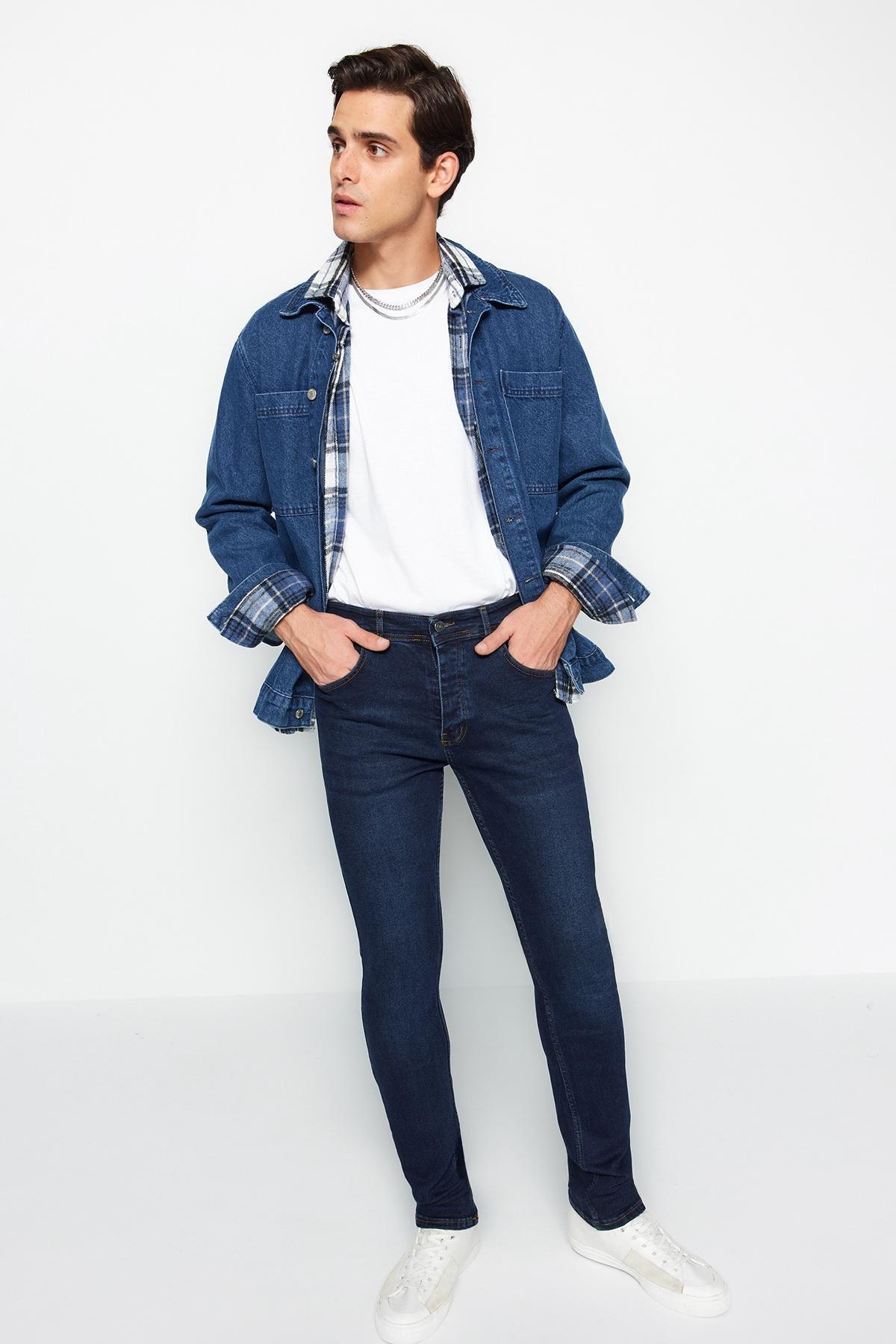 Trendyol - Navy Slim Fit Jeans