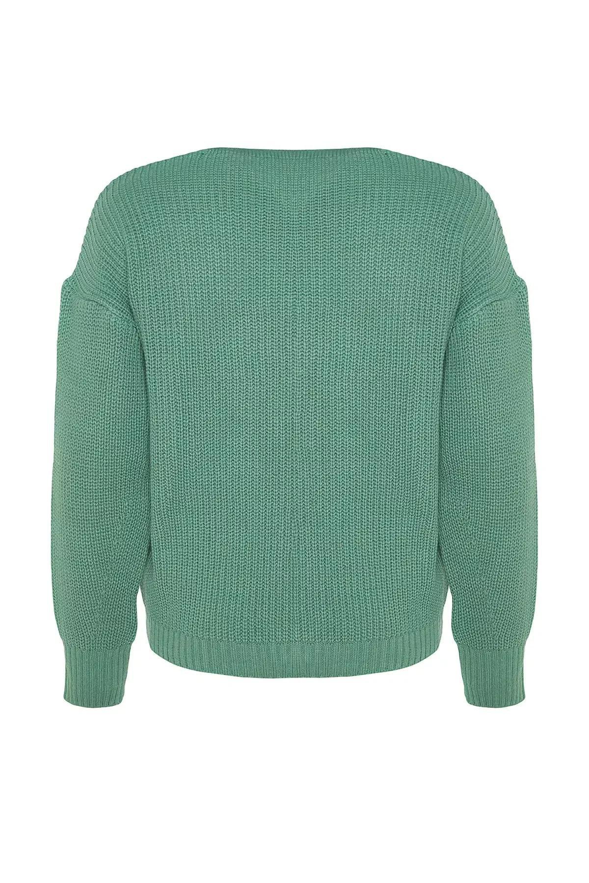 Beige Knitted Cardigan, Mint, large image number 7