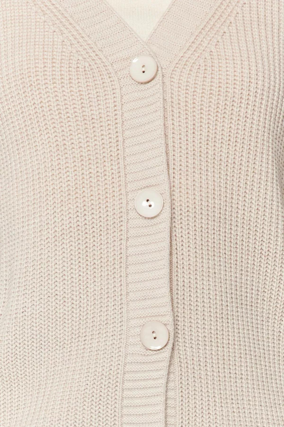 كارديغان مُحاك، كريمي, STONE, large image number 4
