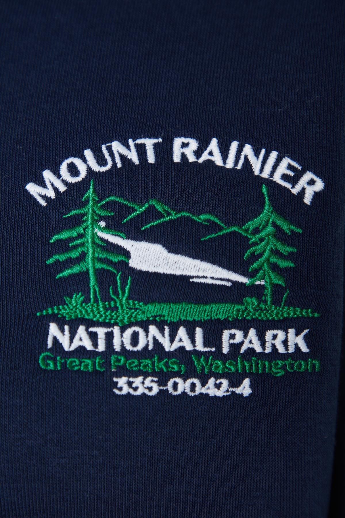 Navy Zipper Embroidered Knitted Sweatshirt, Navy blue, large image number 6