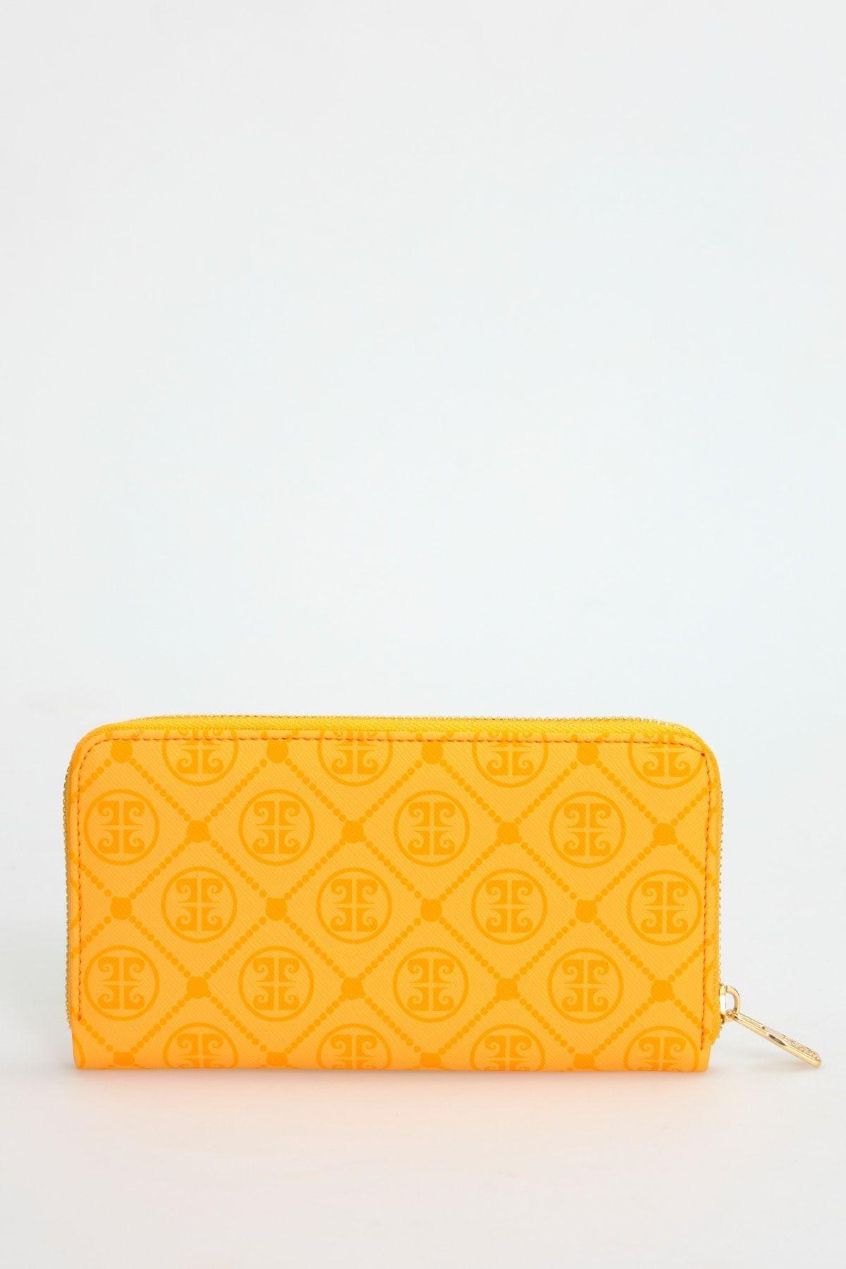 Yellow Gofre Yellow Portfolio Wallet, C101_6805, large image number 1