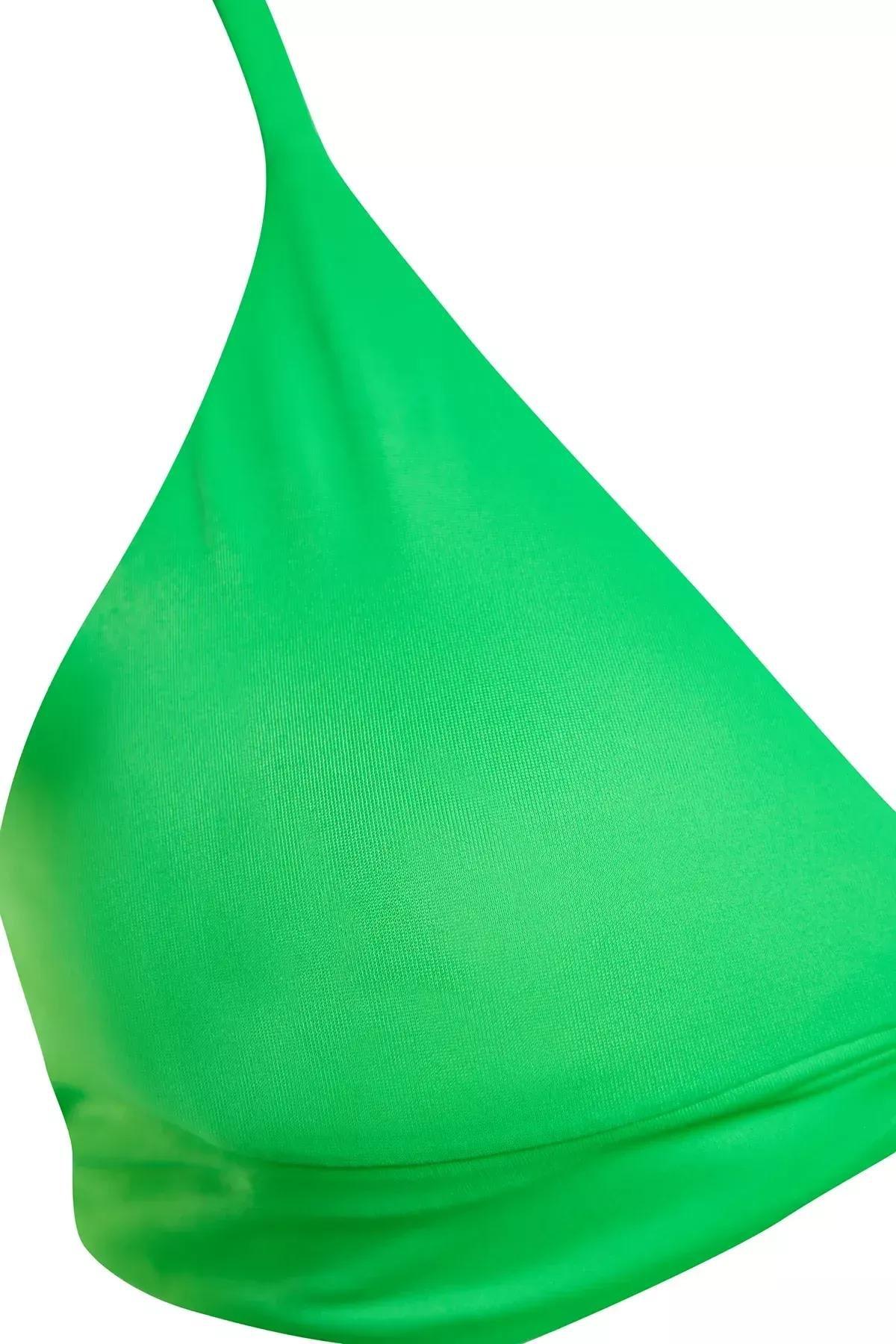 Green Triangle Knot Bikini Top, C101_4726, large image number 5