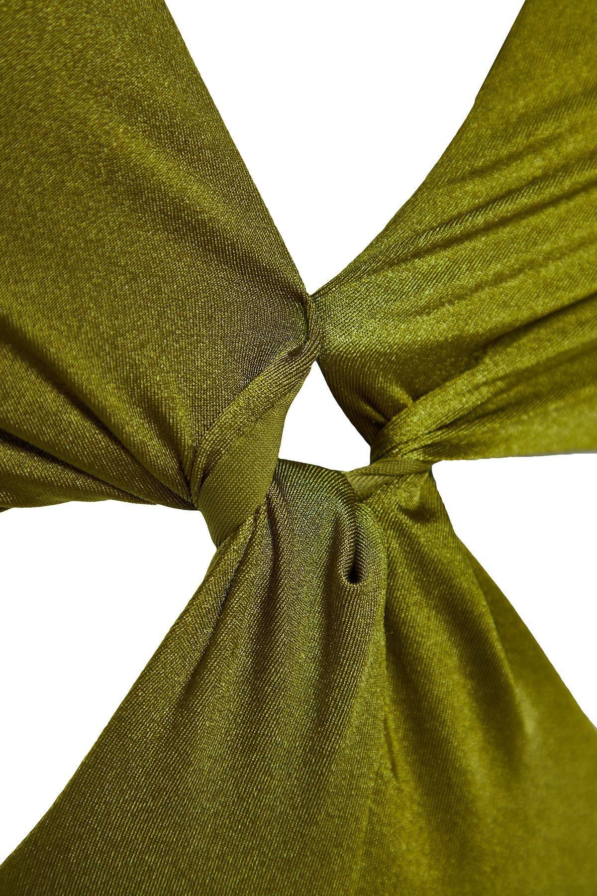 Green Knotted Swimsuit, , large image number 5