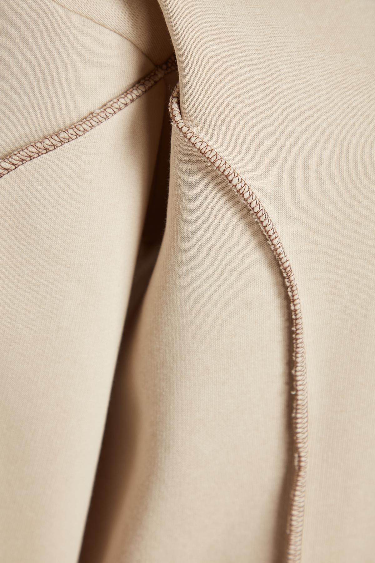 Beige Crew Neck Knitted Sweatshirt, STONE, large image number 7