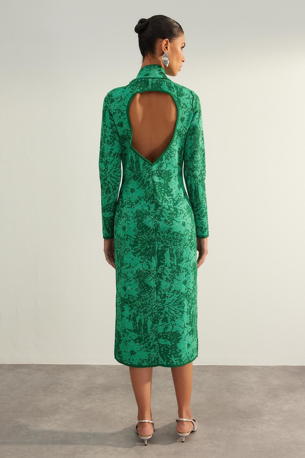 Trendyol - Green Fitted Limited Edition Dress