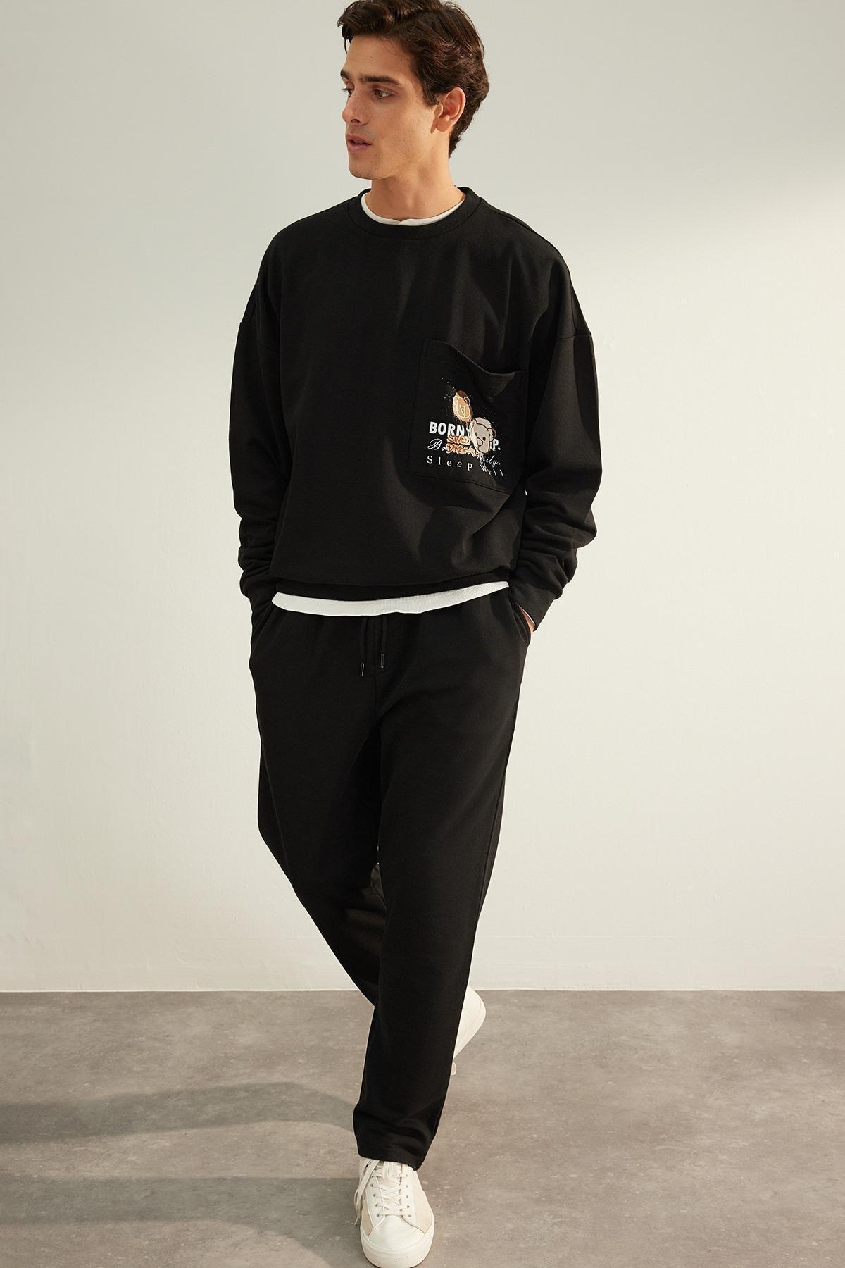 Trendyol Black Limited Edition Thick Sweatpants Azadea Lebanon