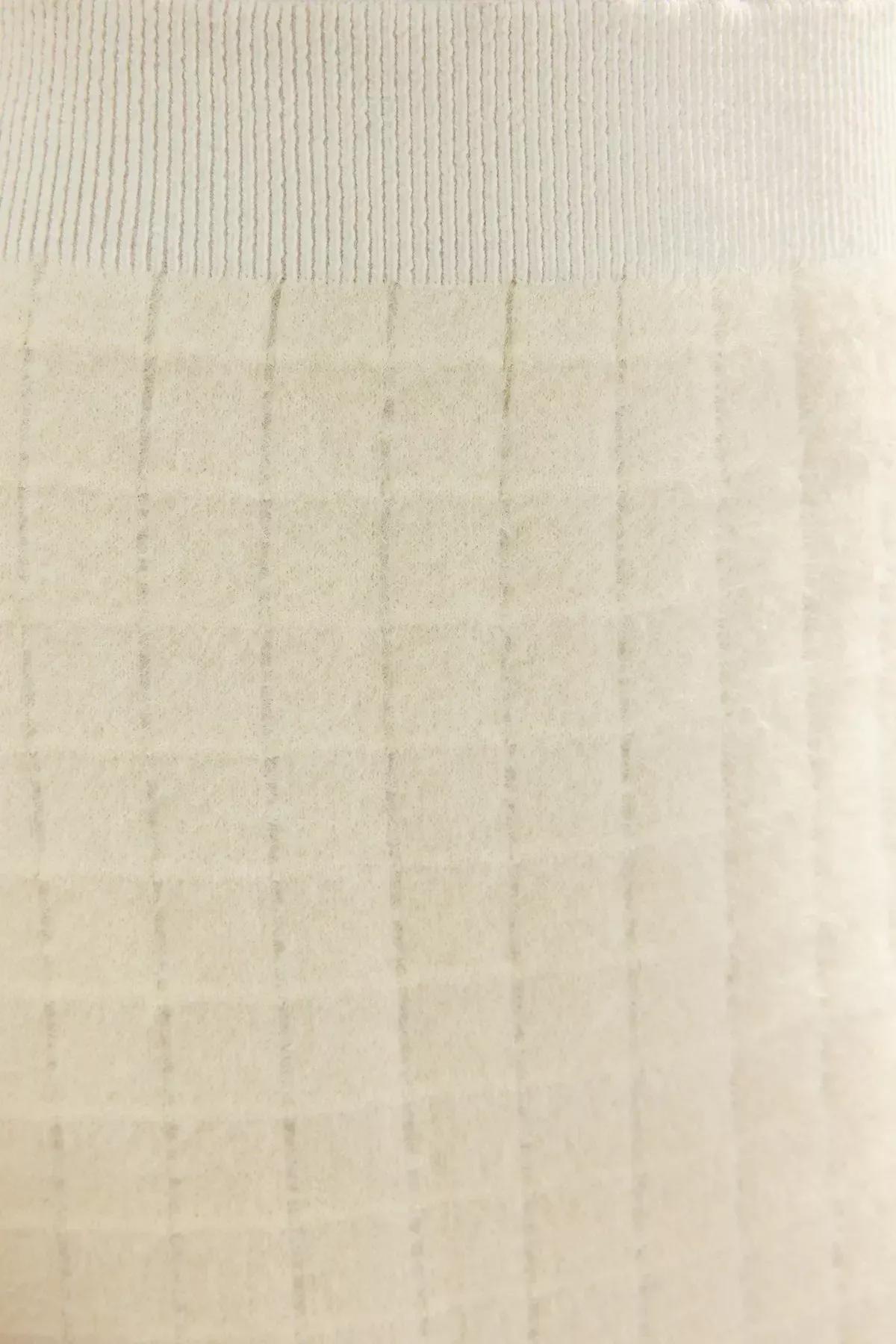 White Textured Limited Edition Detailed Skirt, Ecru, large image number 4