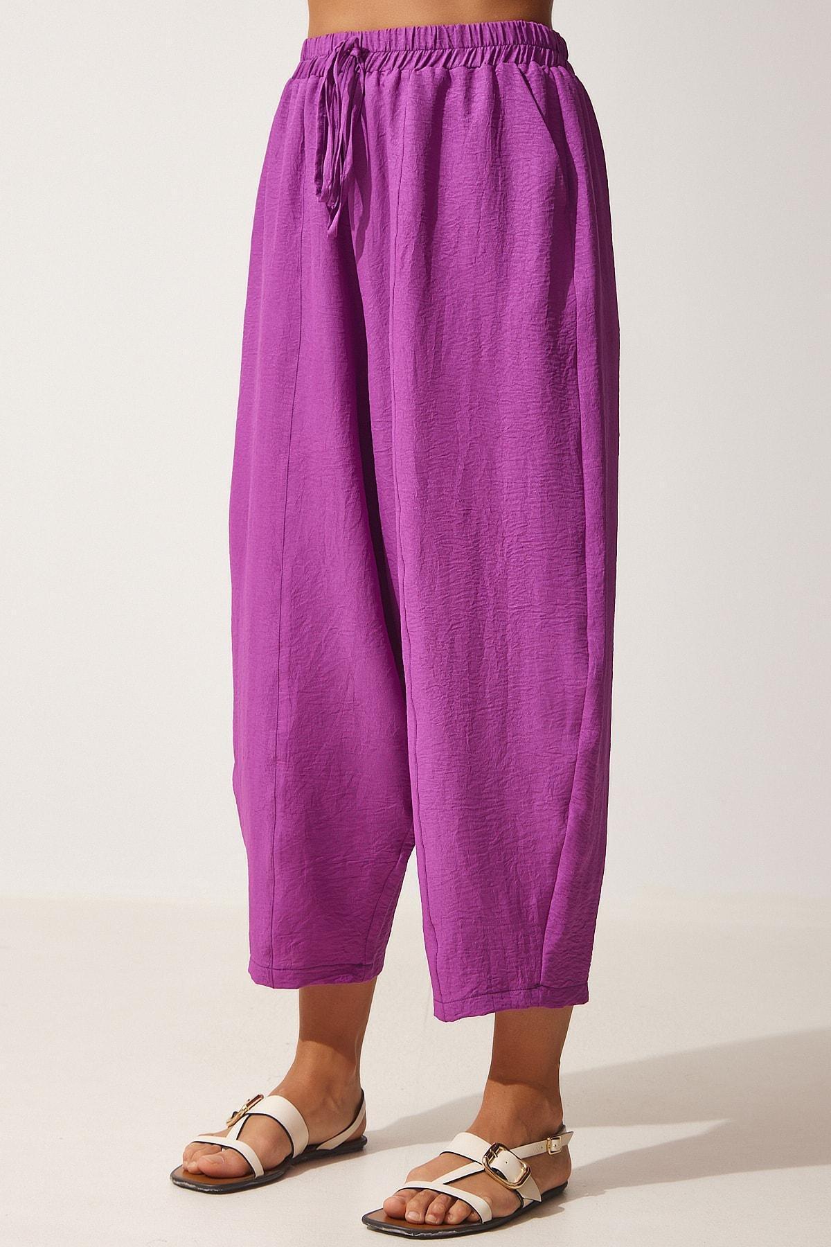 Purple Pocket A Robin Shalwar Trousers, , large image number 3