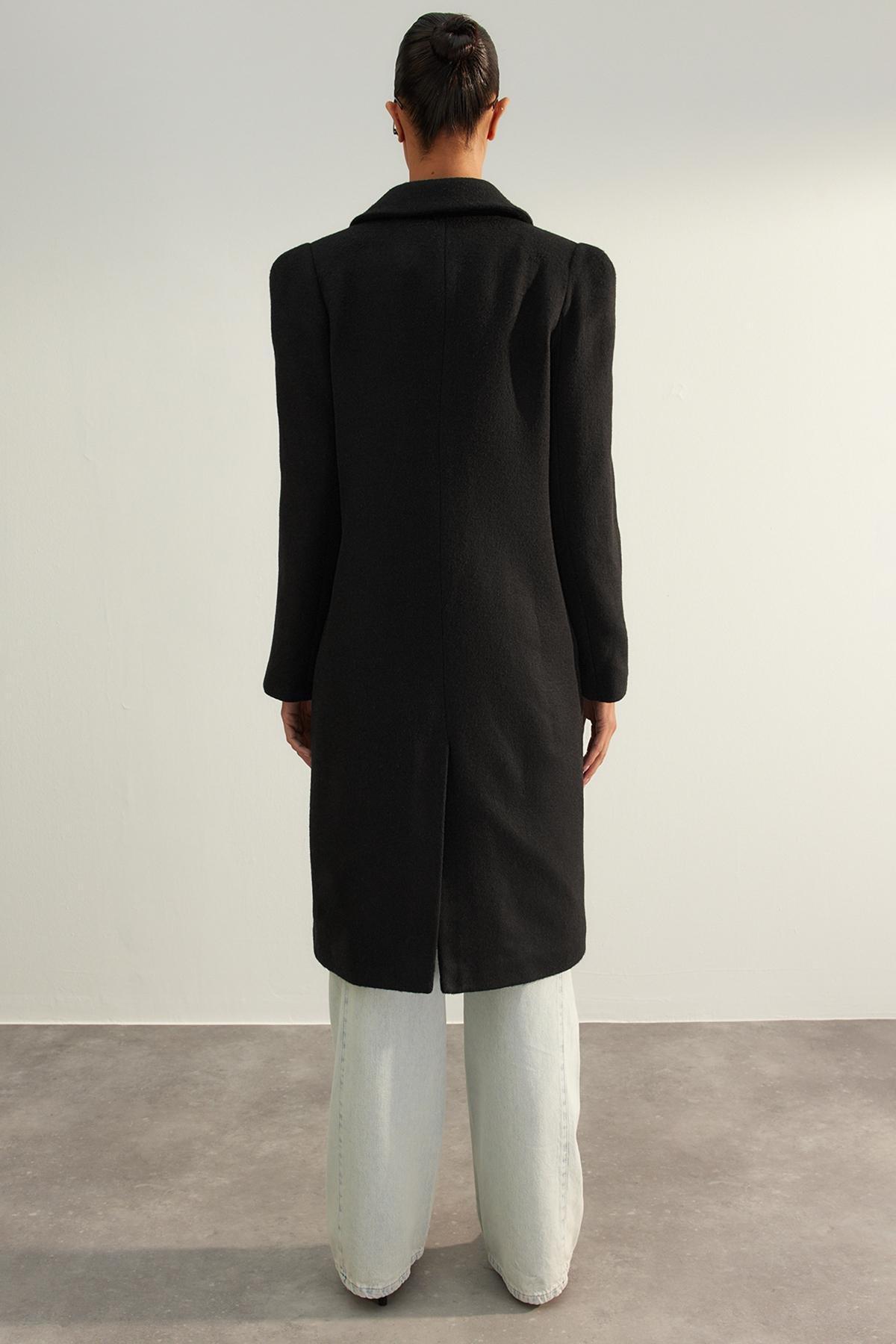 Black Limited Edition Regular Coat, , large image number 1