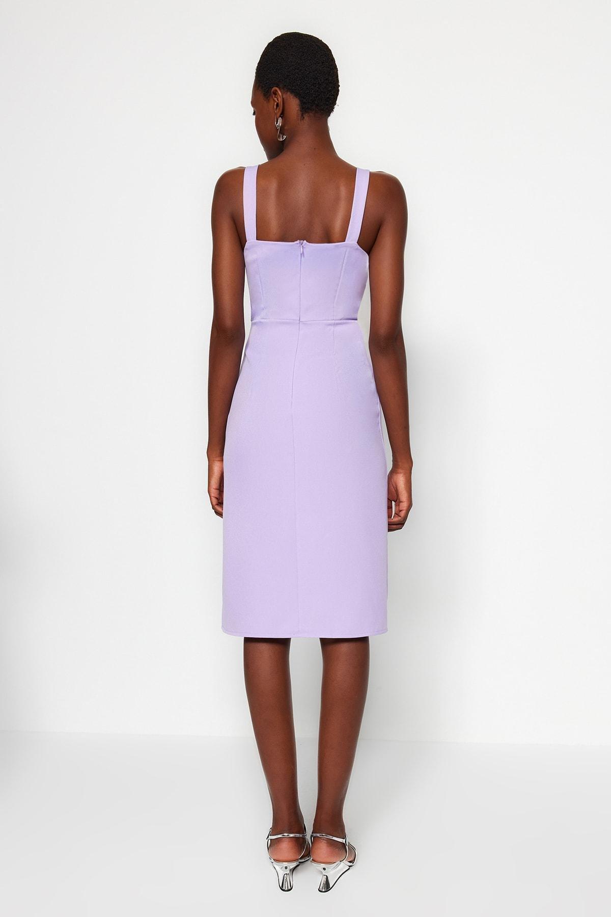 Purple Bodycon Dress, , large image number 3