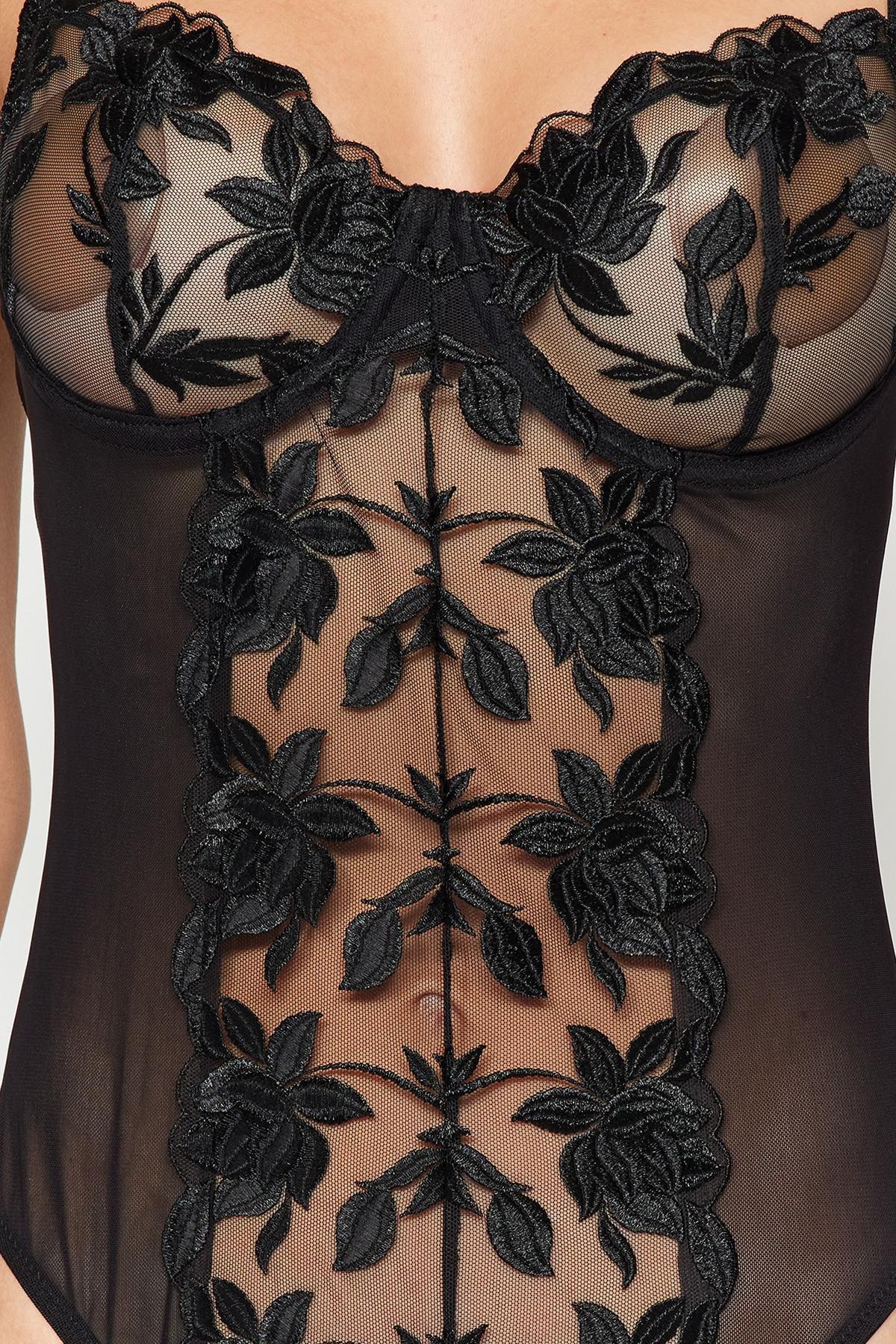 Trendyol - Black Lace Body