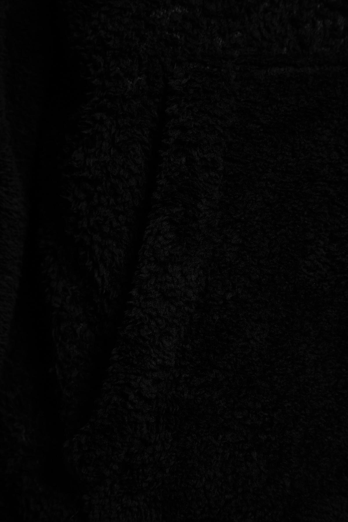 Trendyol - Black Zippered Pocketed Cardigan