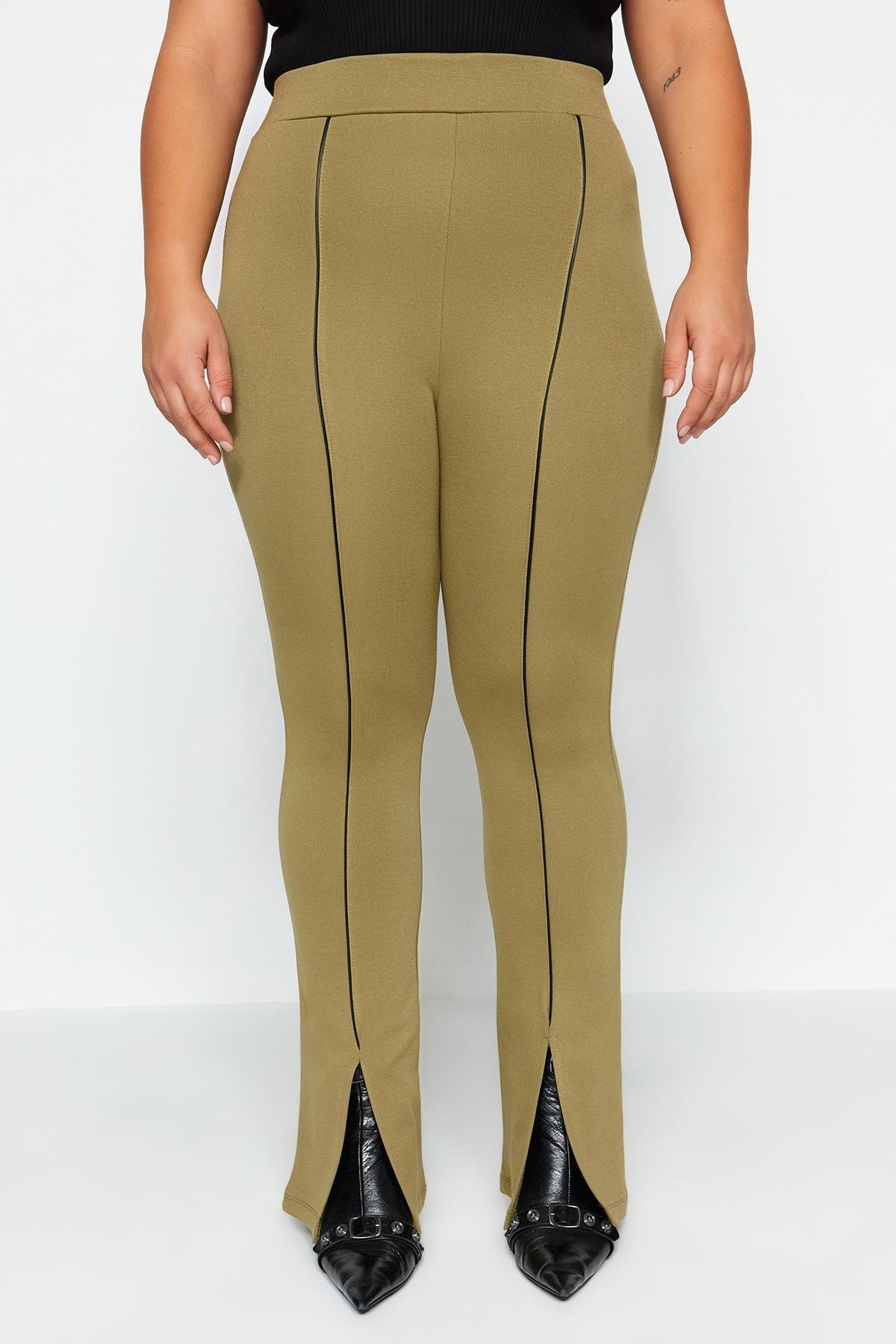 Trendyol - Khaki Knitted Leggings