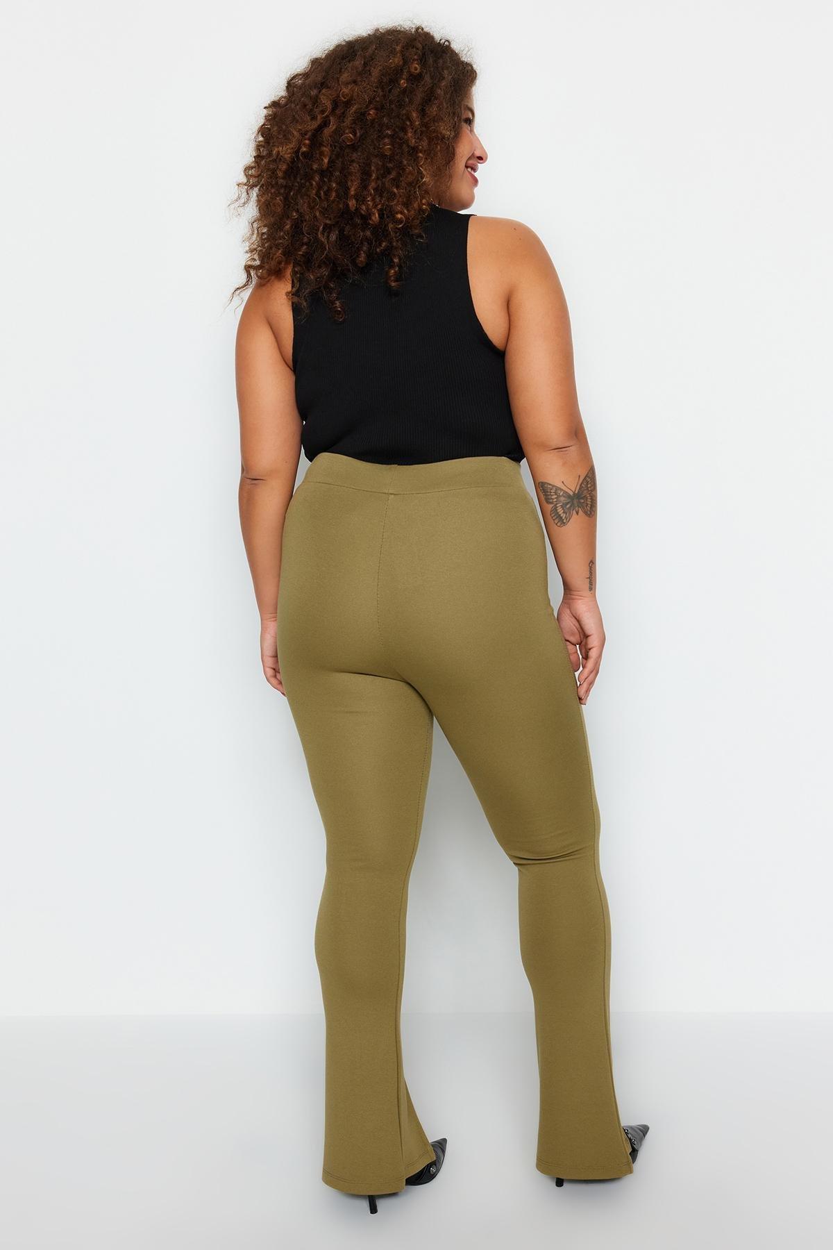 Trendyol - Khaki Knitted Leggings