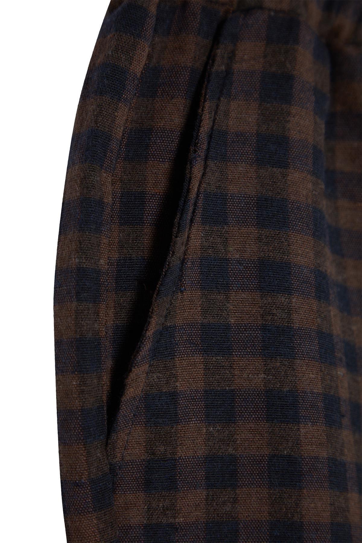 Blue Checkered Pyjama Bottoms, , large image number 7
