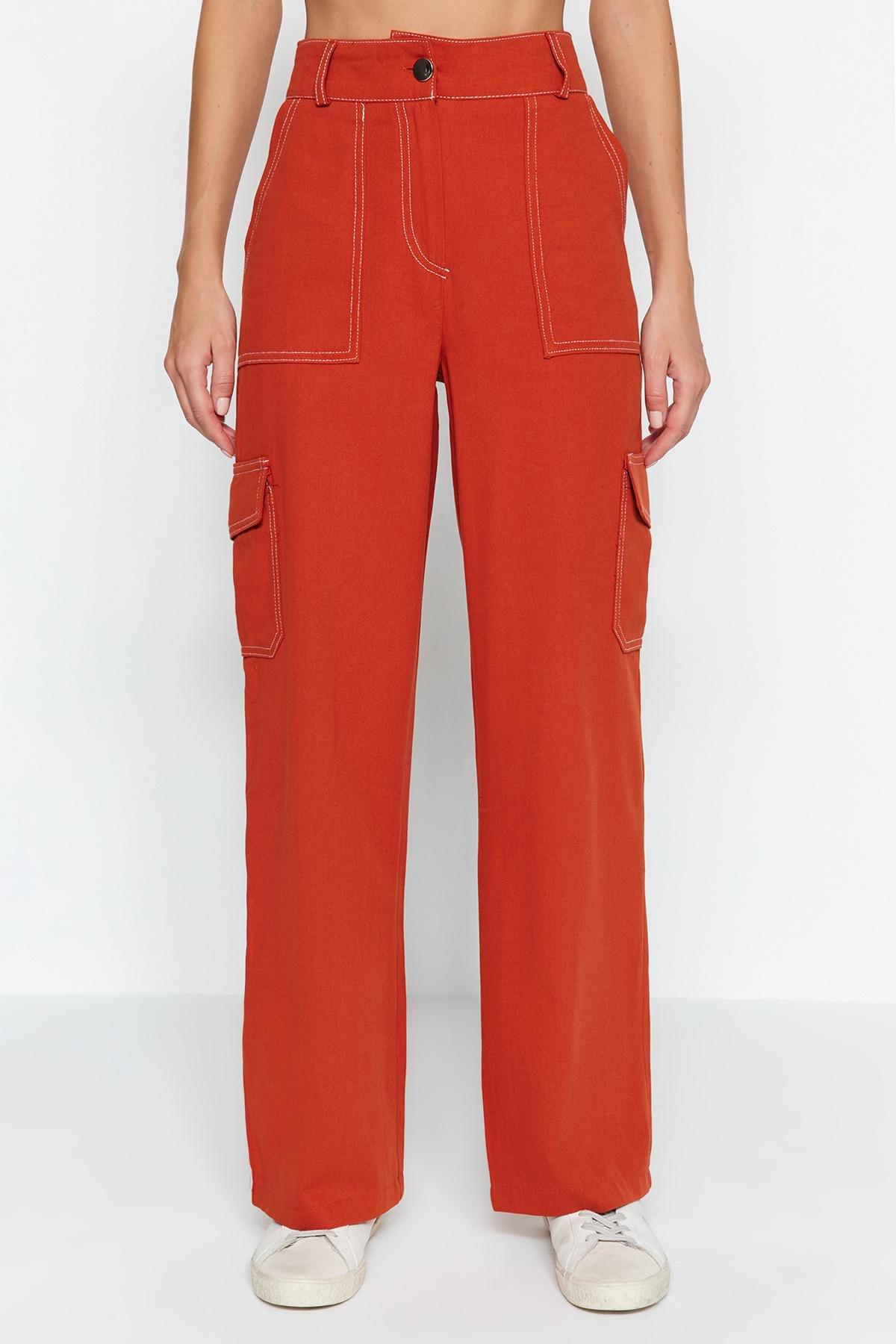 Trendyol - Green Detailed Trousers