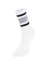 Trendyol - White Striped Long Socks, Set Of 4