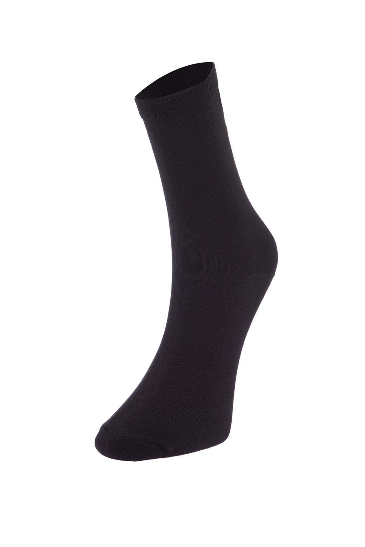 Trendyol - Black Striped Mix Pattern Long Socks, Set Of 5