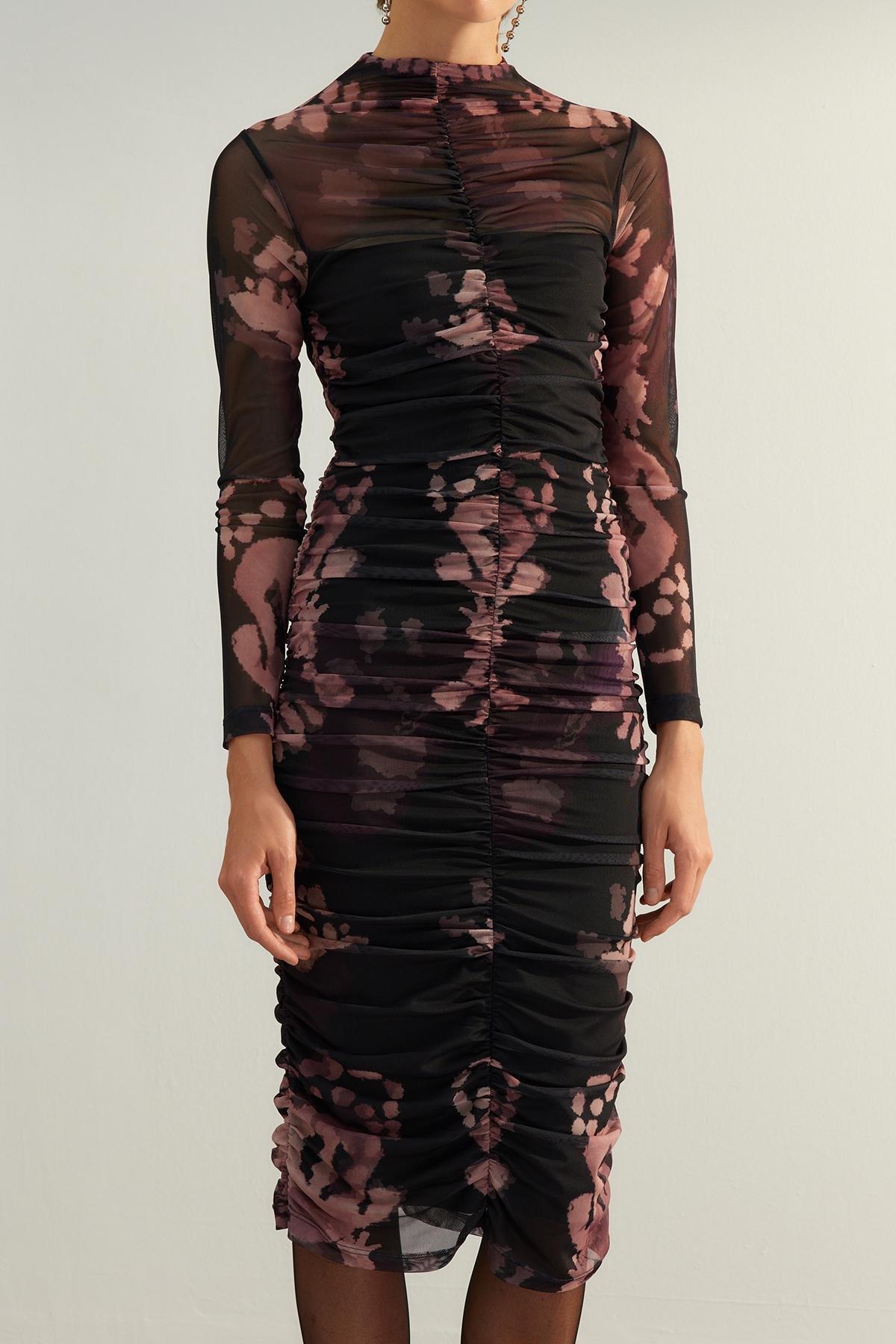 Trendyol - Multicolour Fitted Limited Edition Occasion Wear Dress